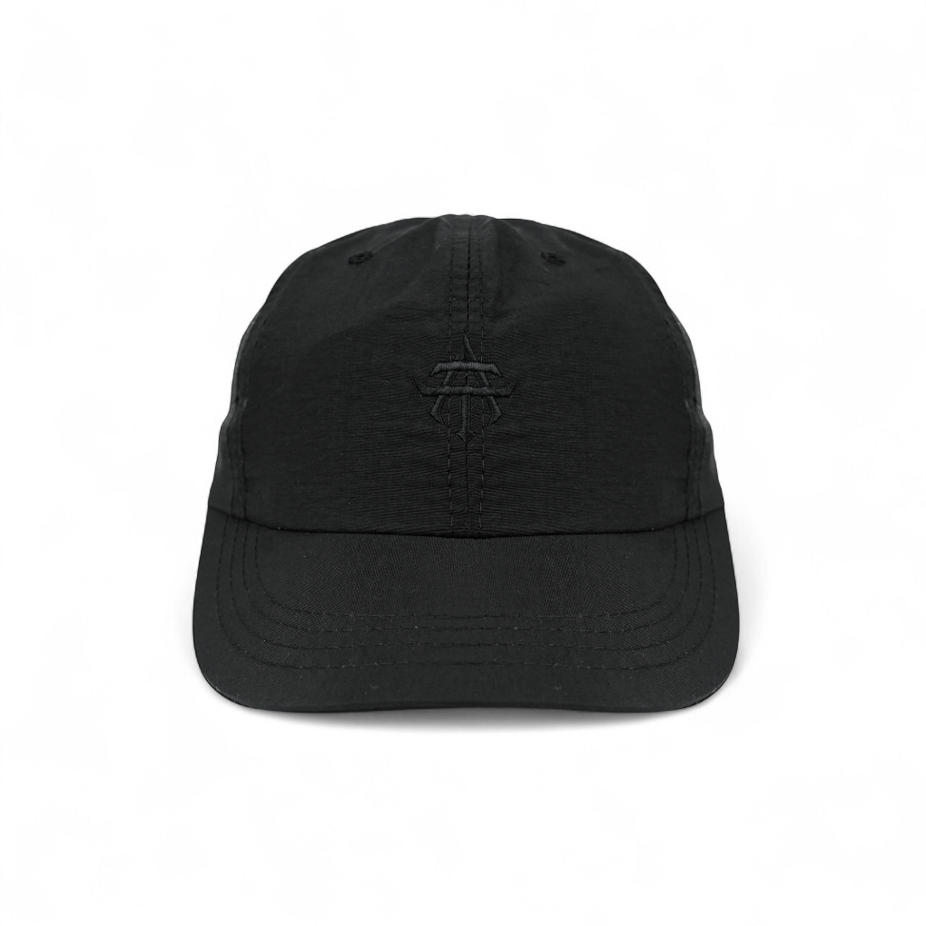 Almost Studio Motion Six Panel Runing Cap - Topi Olahraga Lari Black
