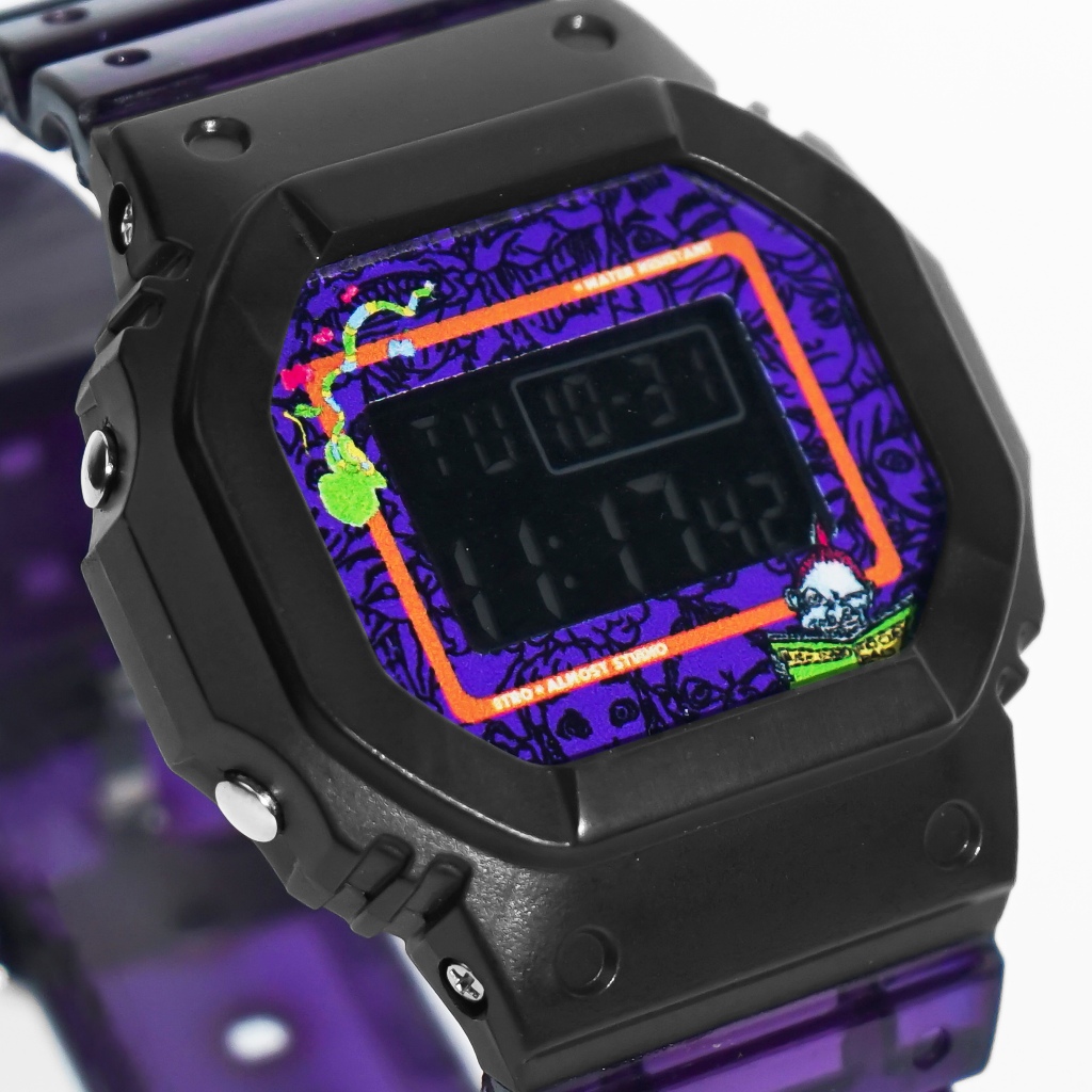 Almost Studio x 8TRO Liberwatch Special Edition Digital Watch Water Resistant - Jam Tangan Digital Tahan Air
