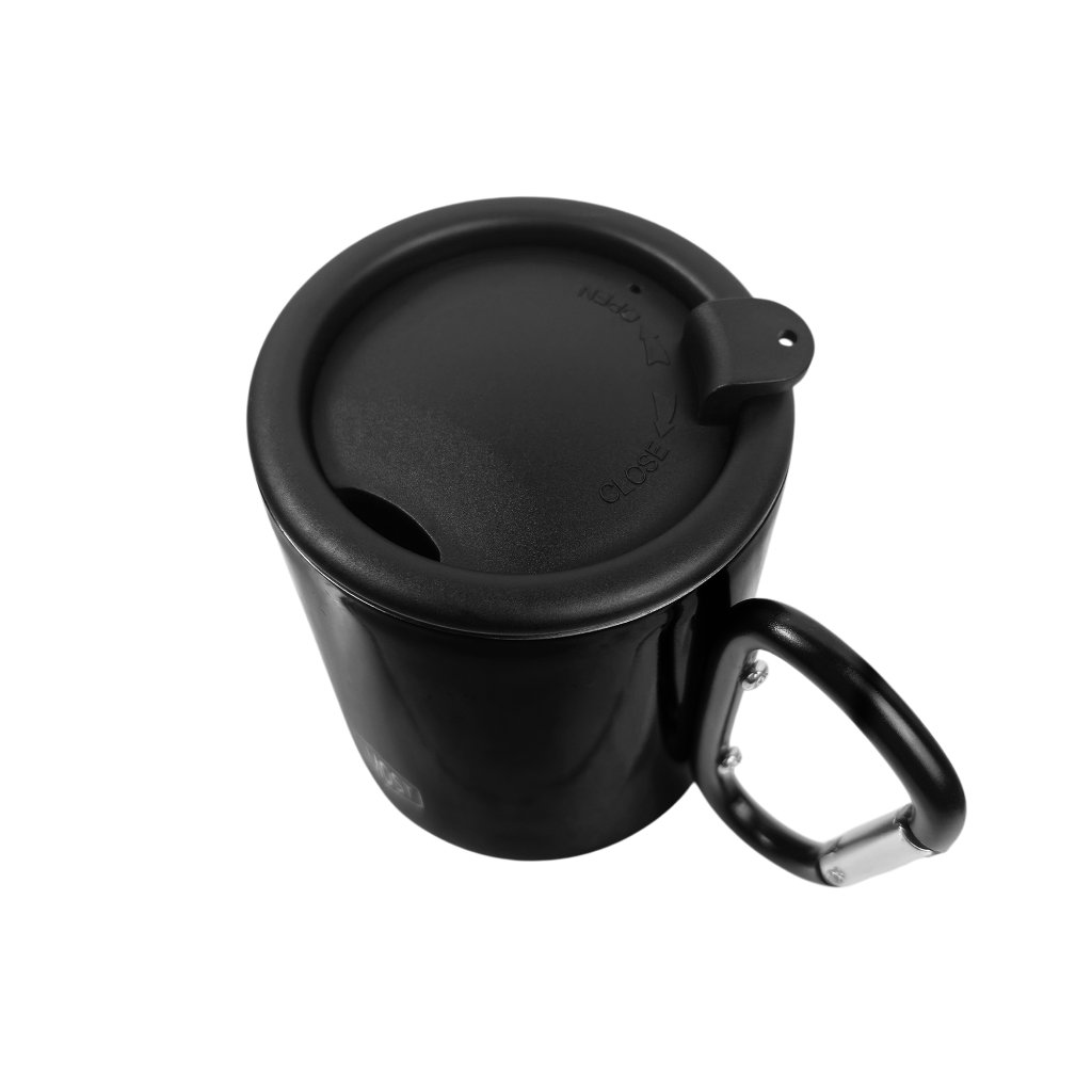 Almost Studio Adventure Thermos Carabiner Mug Vacuum Insulated 300mL - Mug Thermos Carabiner Stainless Steel Tahan Panas dan Dingin