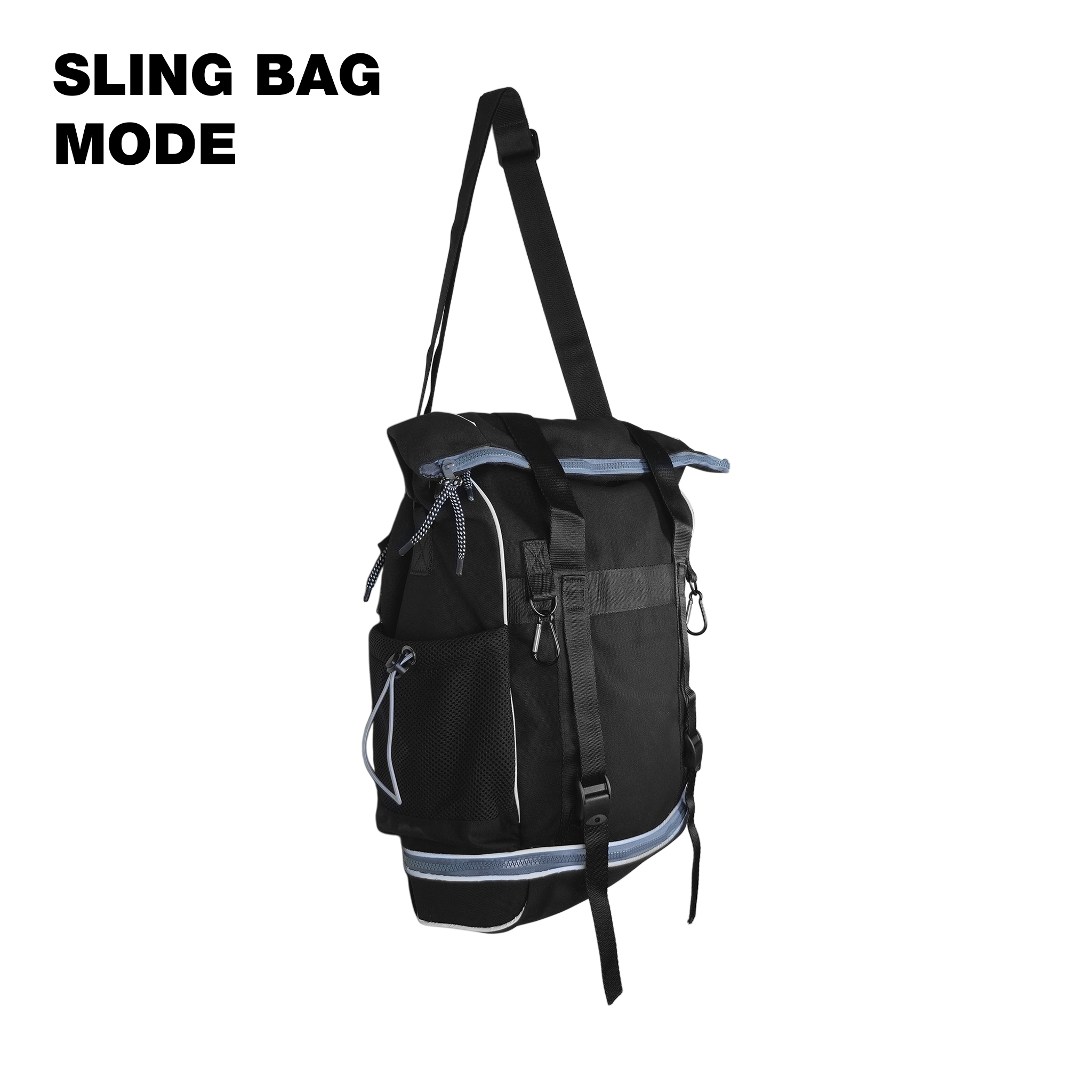 Almost Studio Metamorph Modular Backpack 3 IN 1 - Tas Ransel Sling Bag Water Repellent