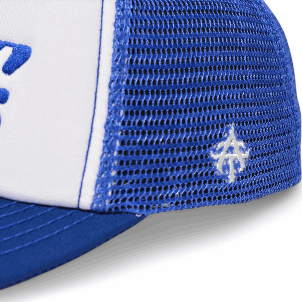Almost Studio Neotype Trucker Cap - Topi Jaring Blue White