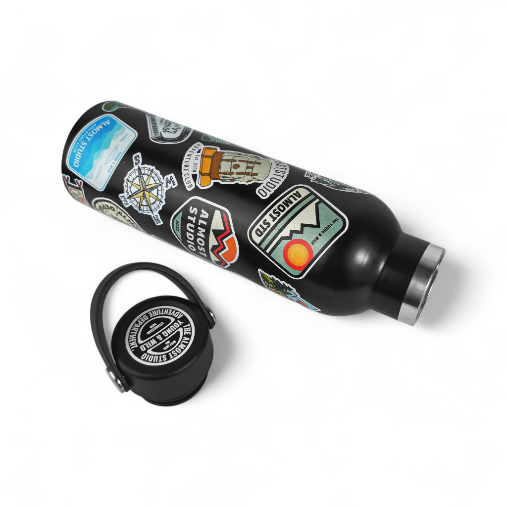 Almost Studio Nomad Thermos Cup Vacuum Insulated 750mL - Botol Tumbler Stainless Steel Tahan Panas dan Dingin