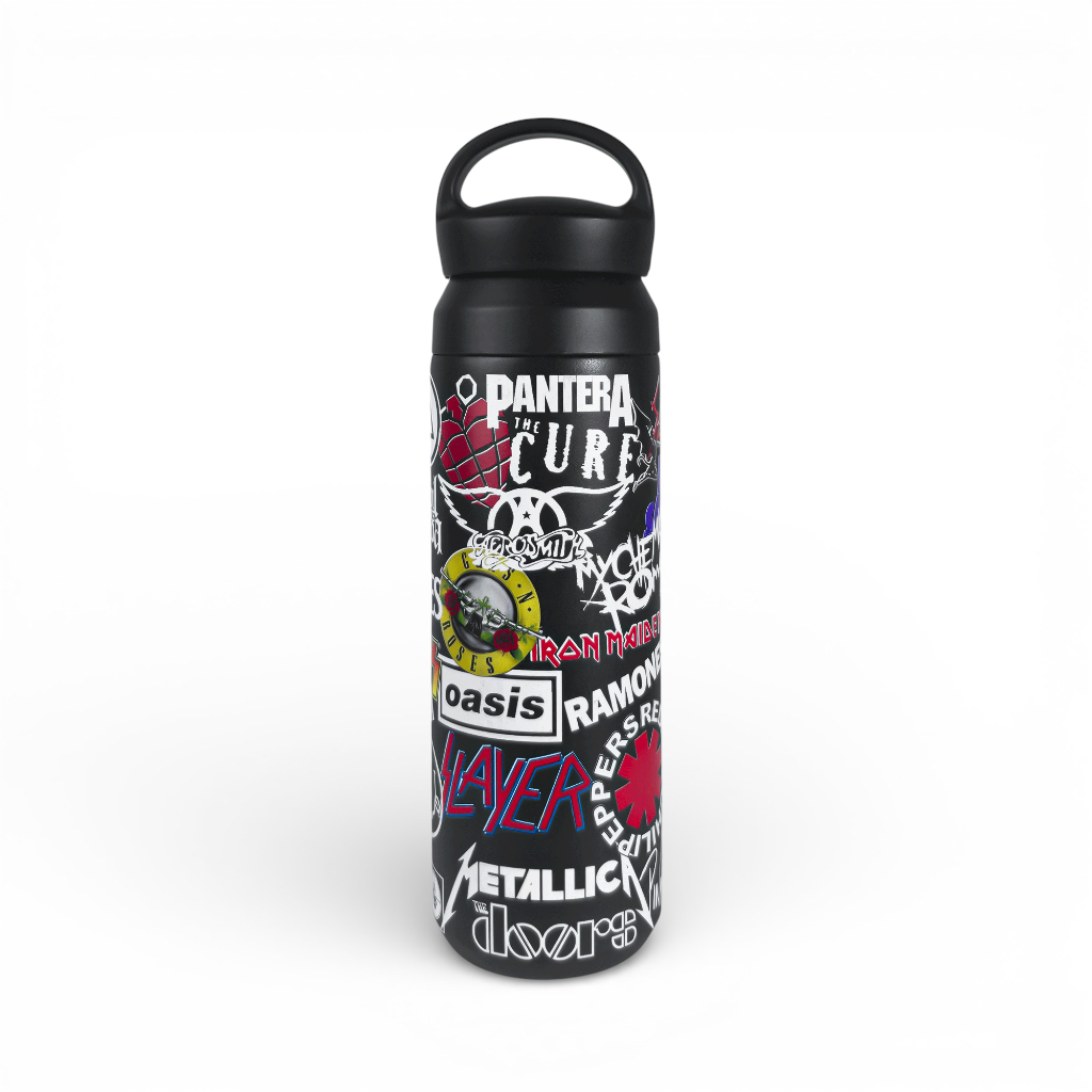 Almost Studio Anthem Black Thermos Cup Vacuum Insulated 500mL - Botol Tumbler Stainless Steel Tahan Panas dan Dingin