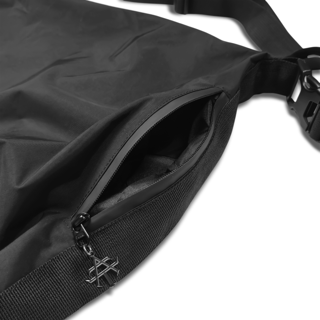 Almost Studio Espada Messenger Shoulder Bag Waterproof Black – Tas Selempang Tahan Air Hitam