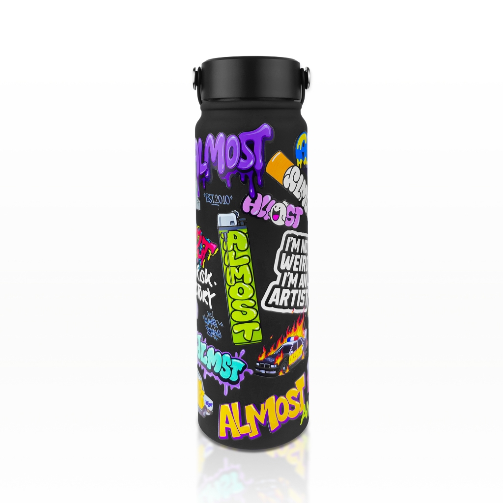 Almost Studio Vandal Thermos Cup Vacuum Insulated 800mL - Botol Tumbler Stainless Steel Tahan Panas dan Dingin