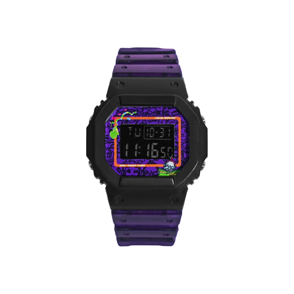 Almost Studio x 8TRO Liberwatch Special Edition Digital Watch Water Resistant - Jam Tangan Digital Tahan Air