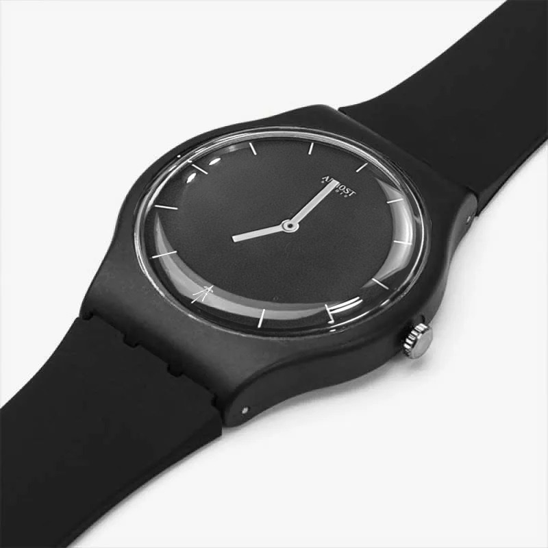 Almost Studio Insane Dial Watch Black - Jam Tangan Analog 