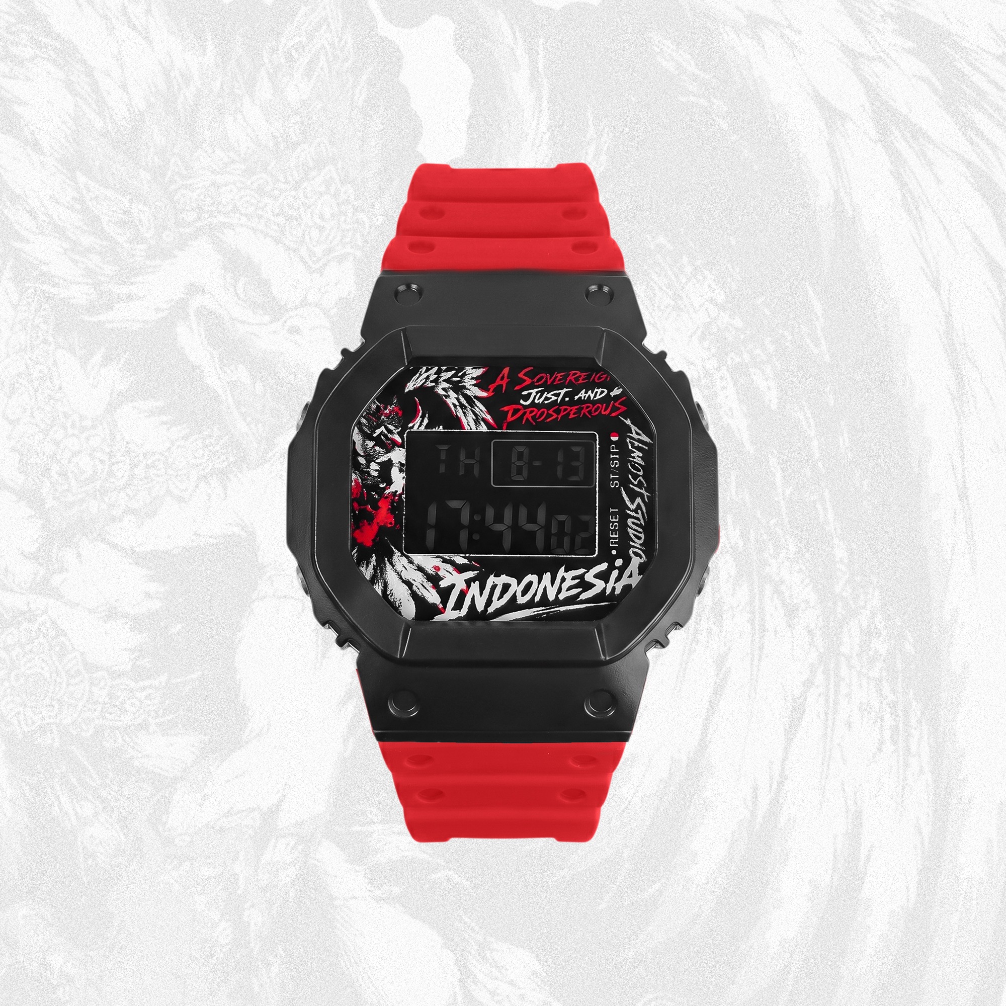 Almost Studio Soverign Special Edition Digital Watch Water Resistant - Jam Tangan Digital Tahan Air