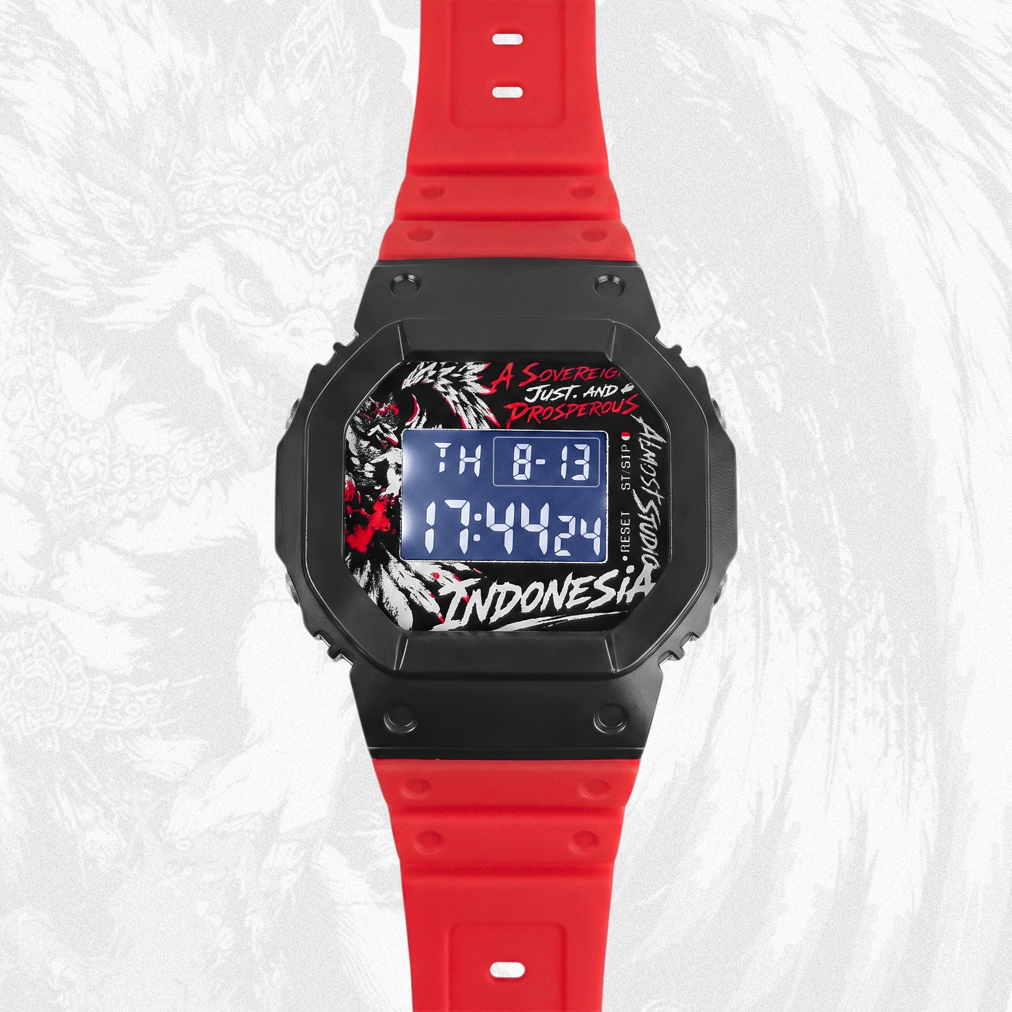 Almost Studio Soverign Special Edition Digital Watch Water Resistant - Jam Tangan Digital Tahan Air