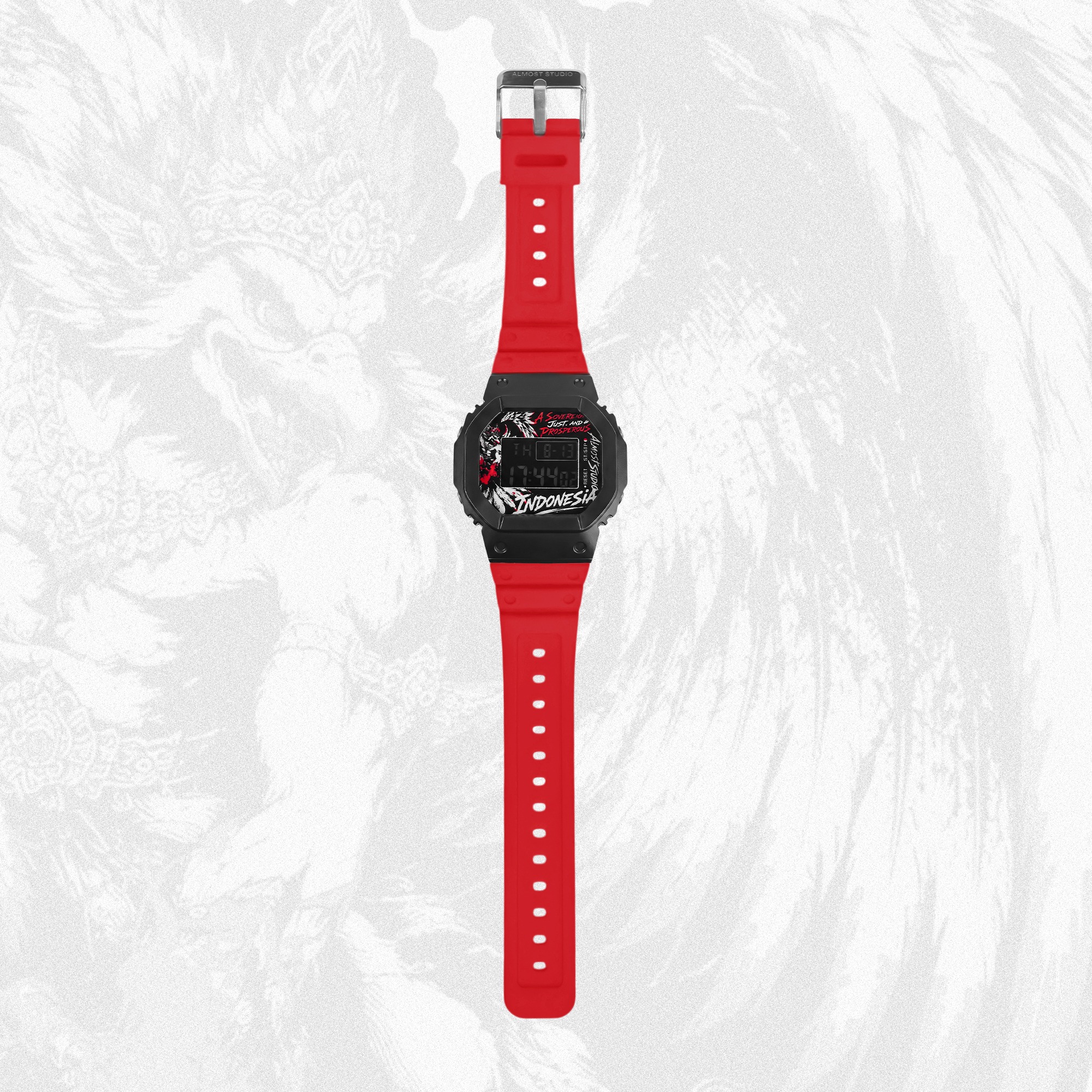 Almost Studio Soverign Special Edition Digital Watch Water Resistant - Jam Tangan Digital Tahan Air