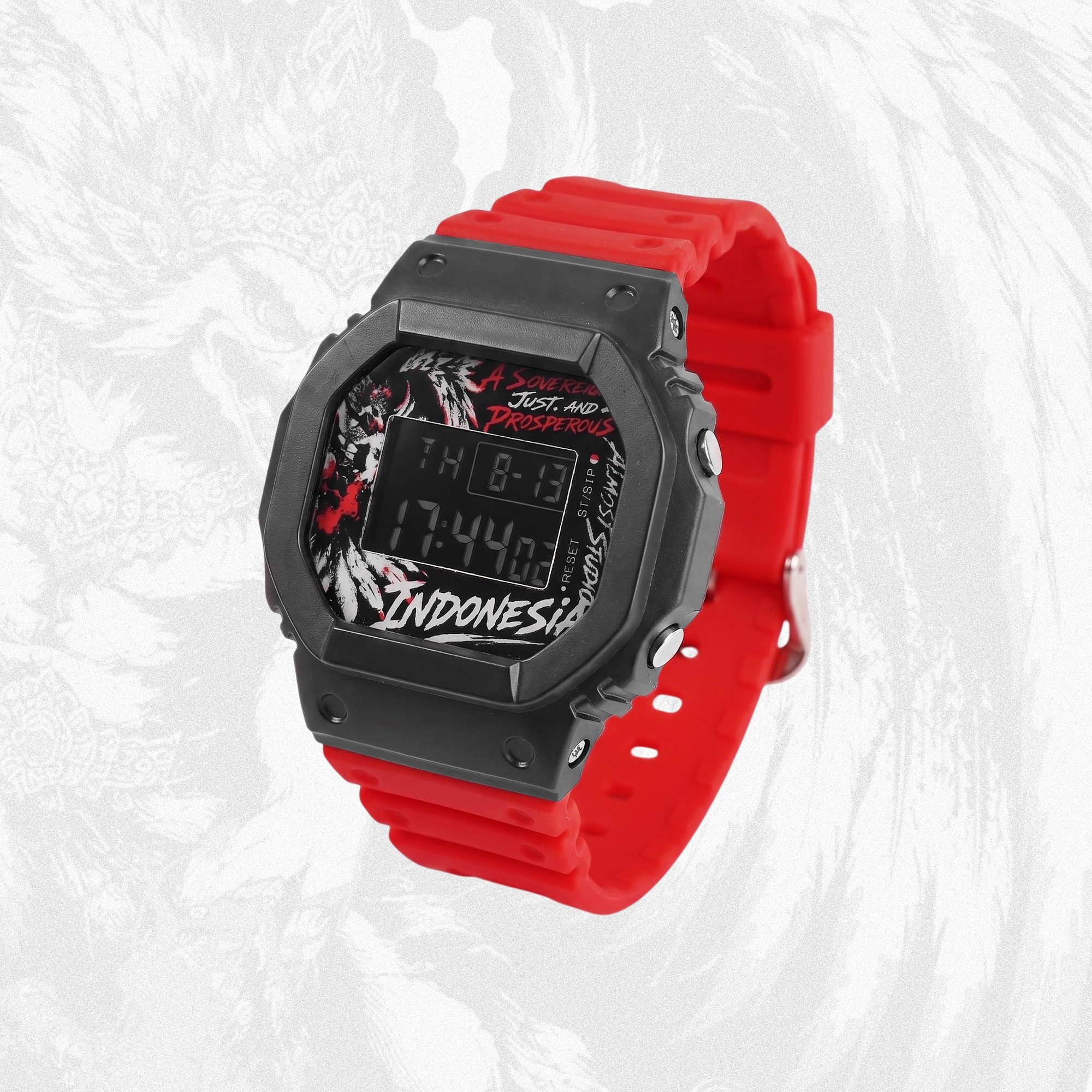 Almost Studio Soverign Special Edition Digital Watch Water Resistant - Jam Tangan Digital Tahan Air
