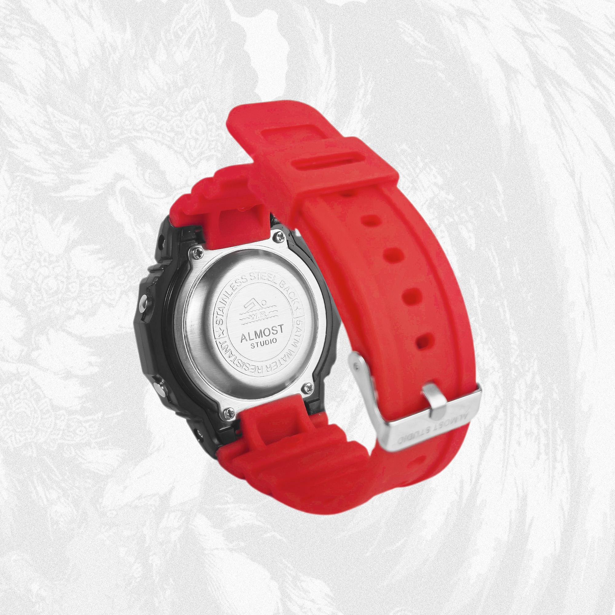 Almost Studio Soverign Special Edition Digital Watch Water Resistant - Jam Tangan Digital Tahan Air