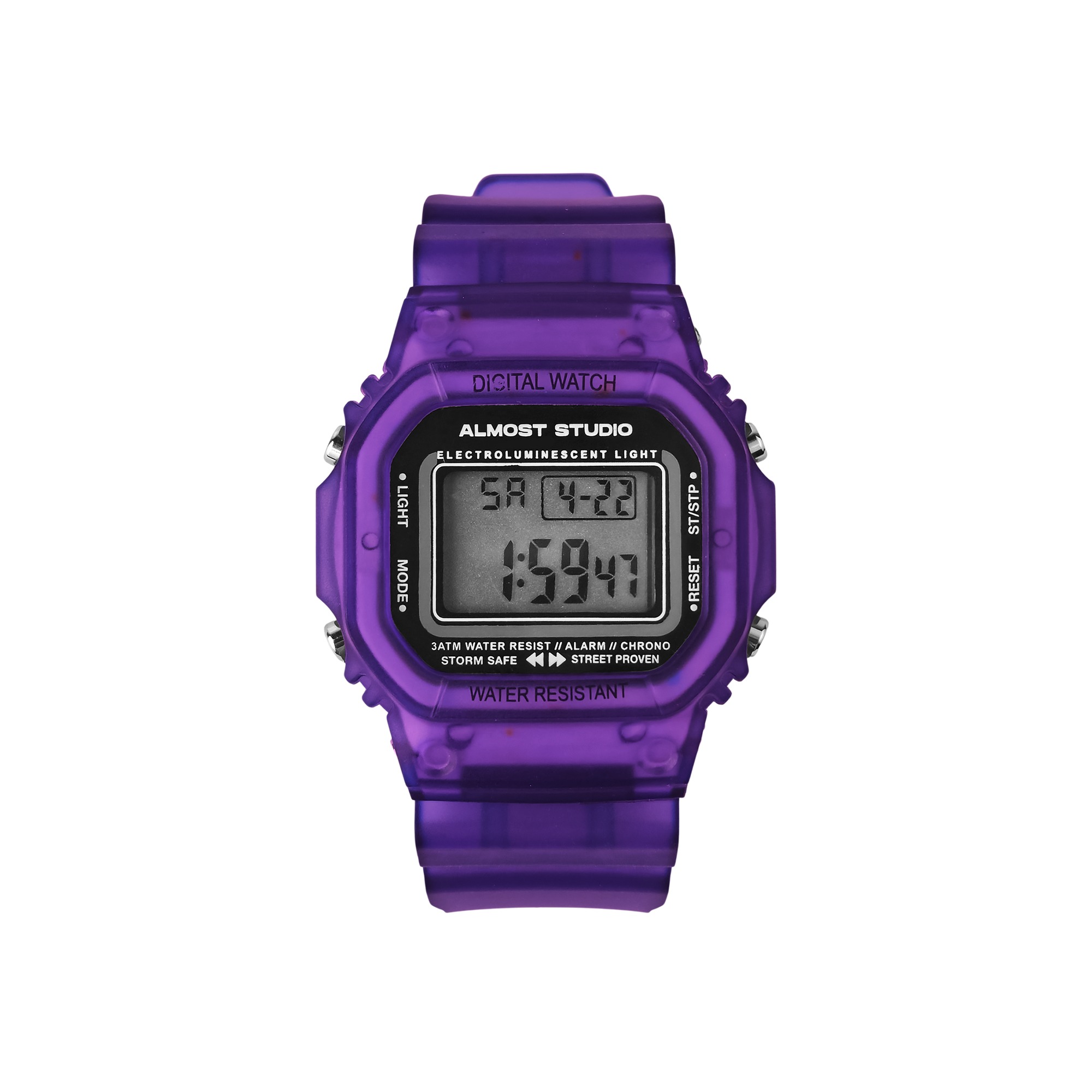 Almost Studio Nebula Cloudy Series Digital Watch Water Resistant - Jam Tangan Digital Tahan Air