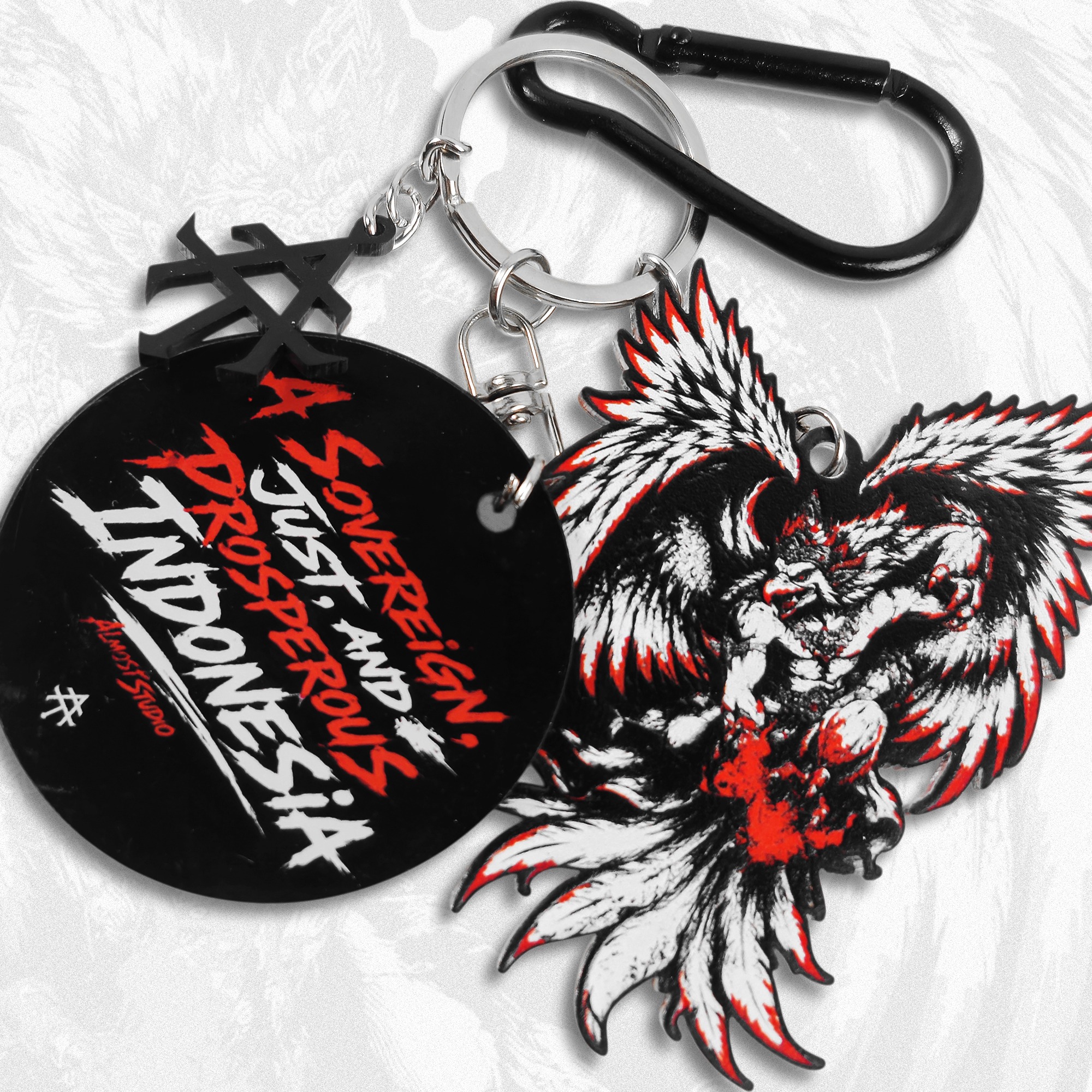 Almost Studio Soverign Special Edition Keychain Set – Bag Charm Gantungan Kunci Akrilik