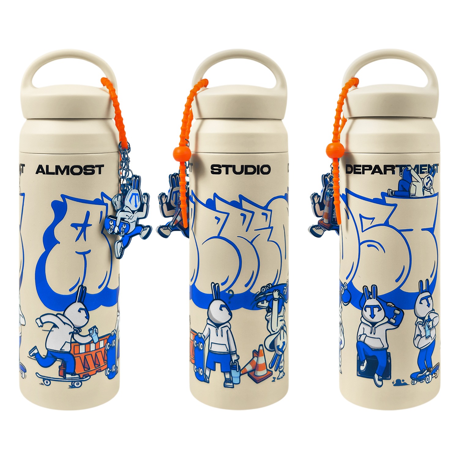 Almost Studio Outrun Thermos Cup Vacuum Insulated 500mL - Botol Tumbler Stainless Steel Tahan Panas dan Dingin