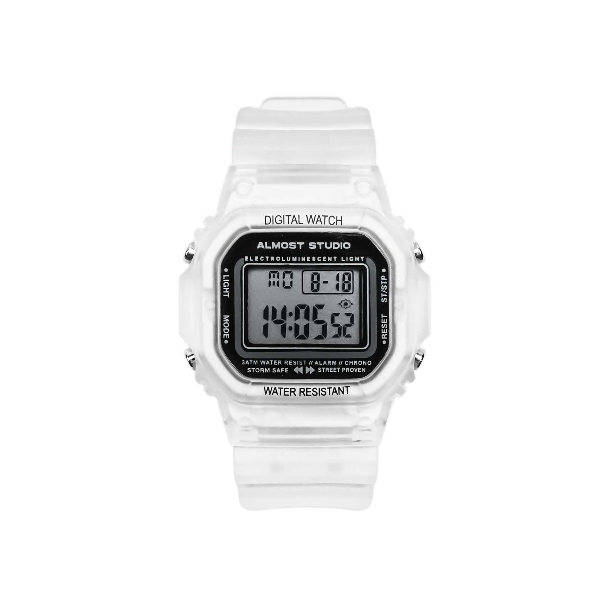 Almost Studio Blizzard Cloudy Series Digital Watch Water Resistant - Jam Tangan Digital Tahan Air