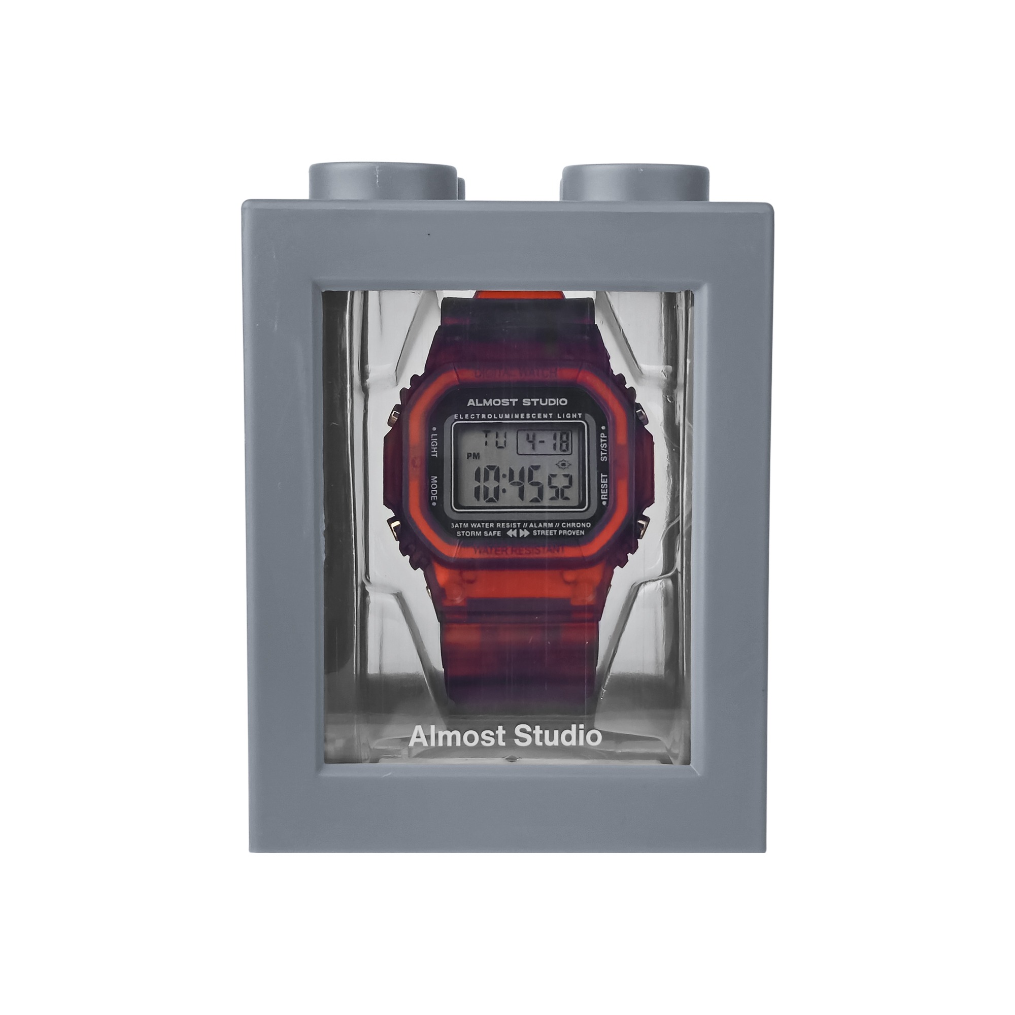 Almost Studio Hazel Cloudy Series Digital Watch Water Resistant - Jam Tangan Digital Tahan Air