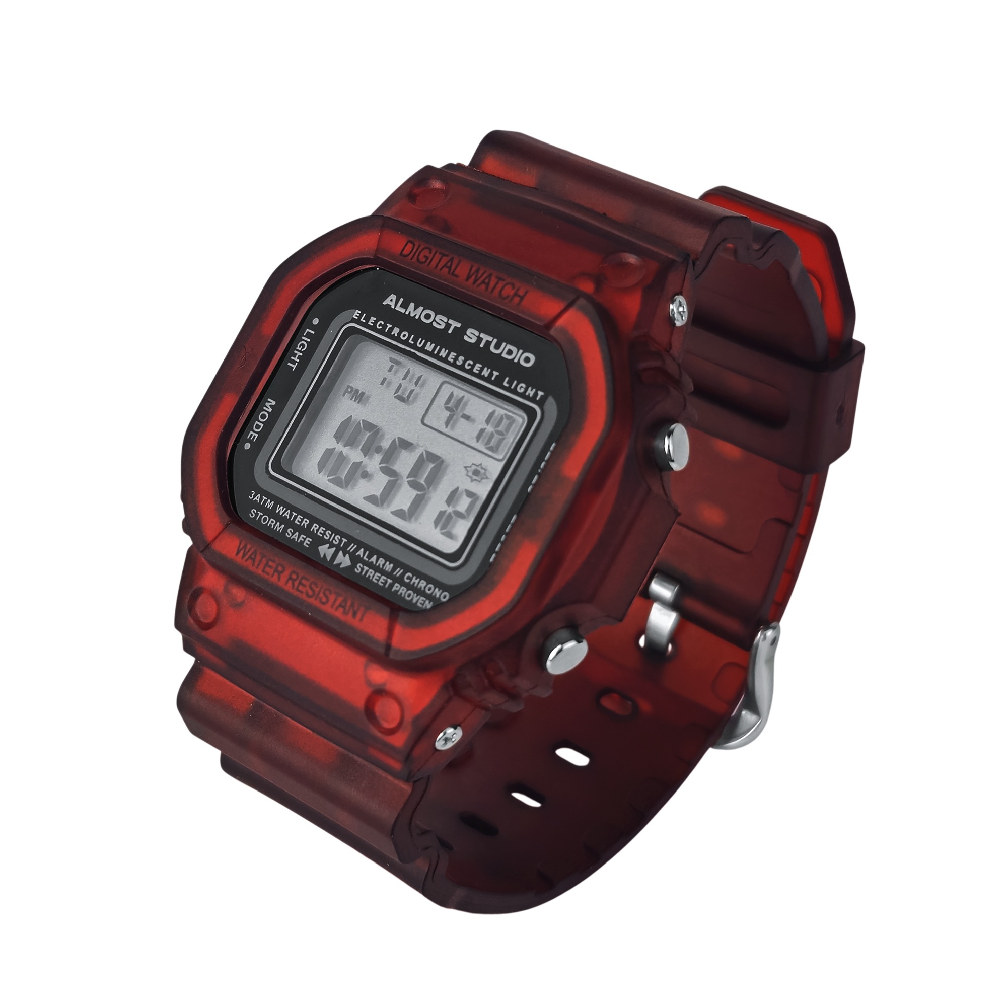 Almost Studio Hazel Cloudy Series Digital Watch Water Resistant - Jam Tangan Digital Tahan Air