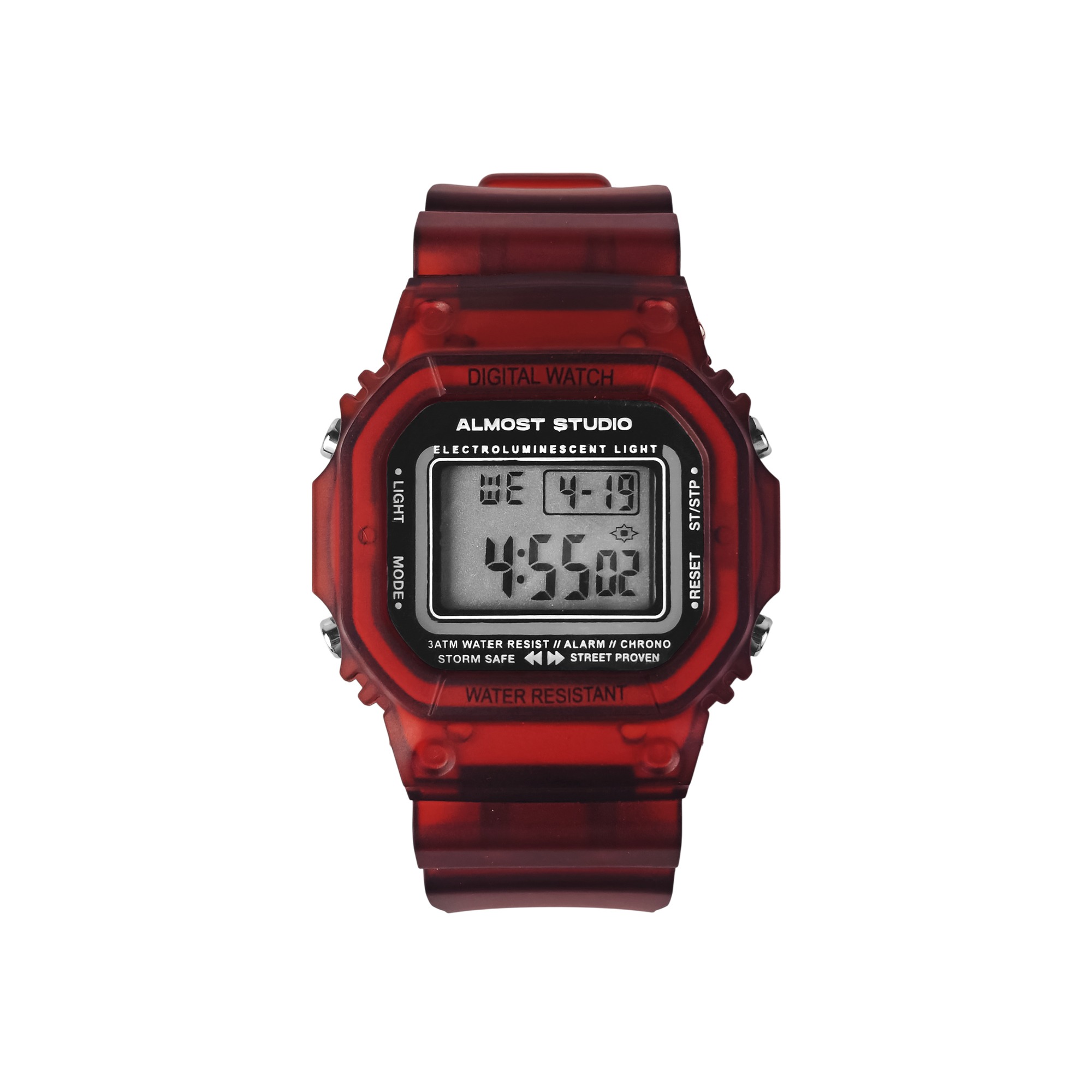 Almost Studio Hazel Cloudy Series Digital Watch Water Resistant - Jam Tangan Digital Tahan Air