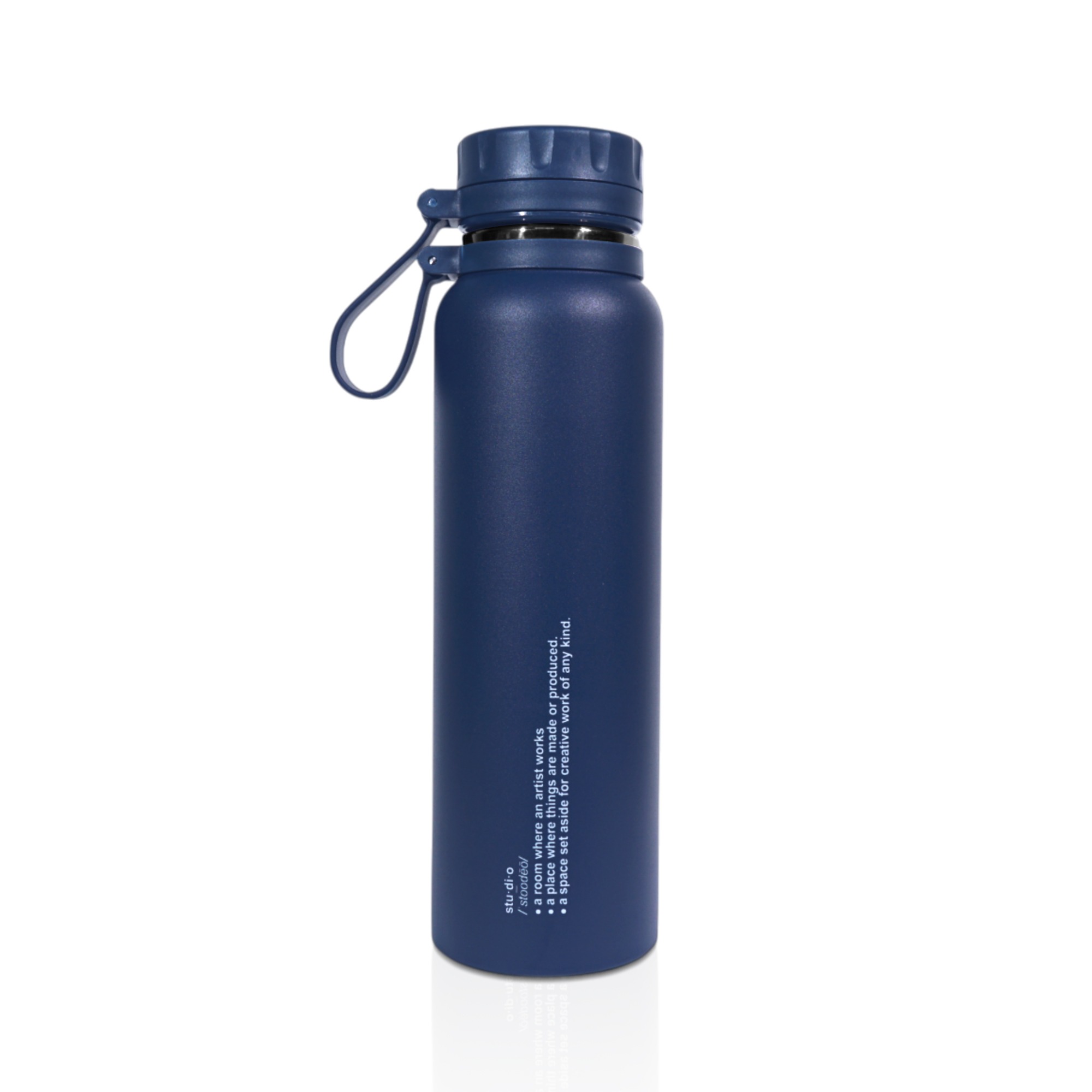 Almost Studio Chronicle Blue Thermos Cup Vacuum Insulated 800mL - Botol Tumbler Stainless Steel Tahan Panas dan Dingin