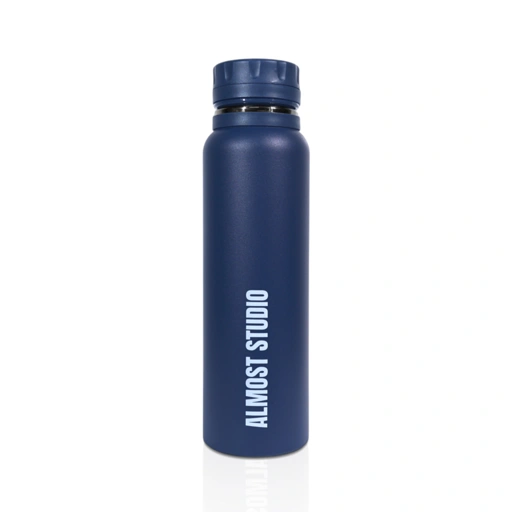 Image of Almost Studio Chronicle Blue Thermos Cup Vacuum Insulated 800mL - Botol Tumbler Stainless Steel Tahan Panas dan Dingin