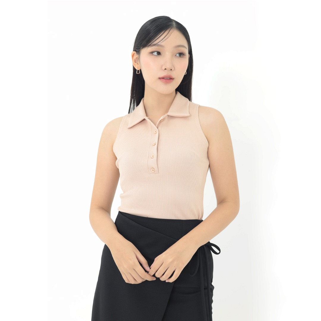 Cotton Code Atasan Wanita Mira Top Slim Fit