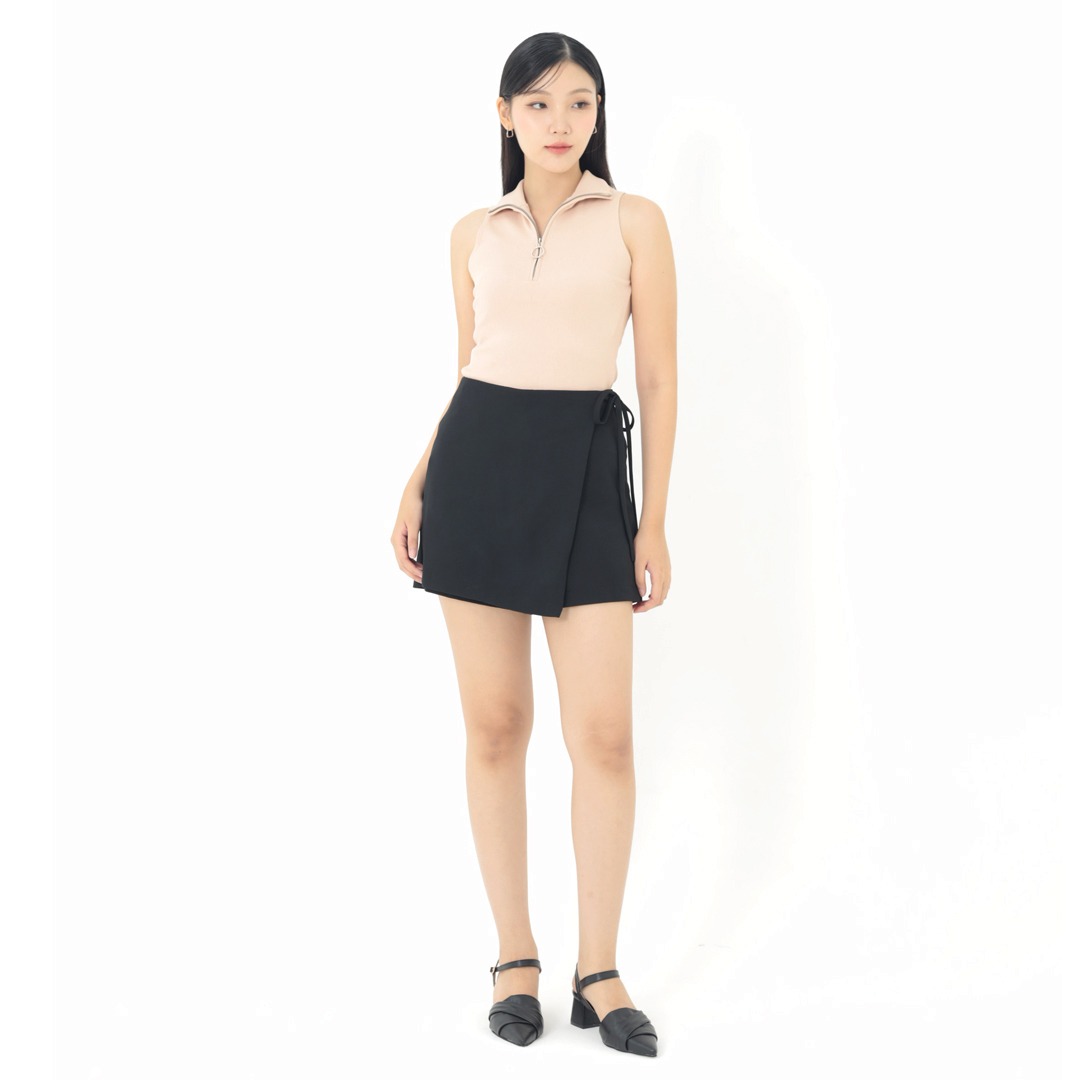 Cotton Code Skort Wanita Leticia Regular Fit