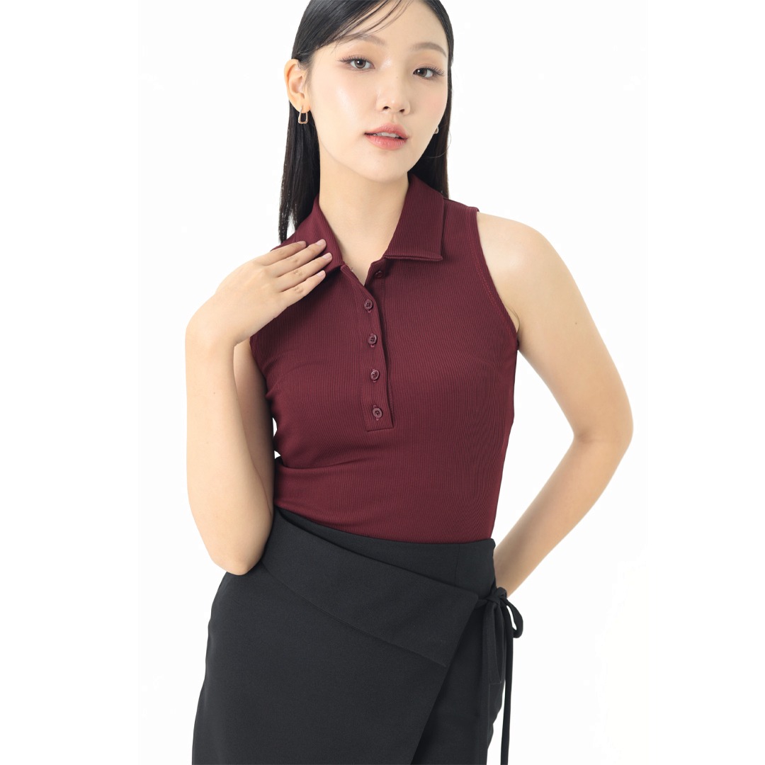 Cotton Code Atasan Wanita Mira Top Slim Fit
