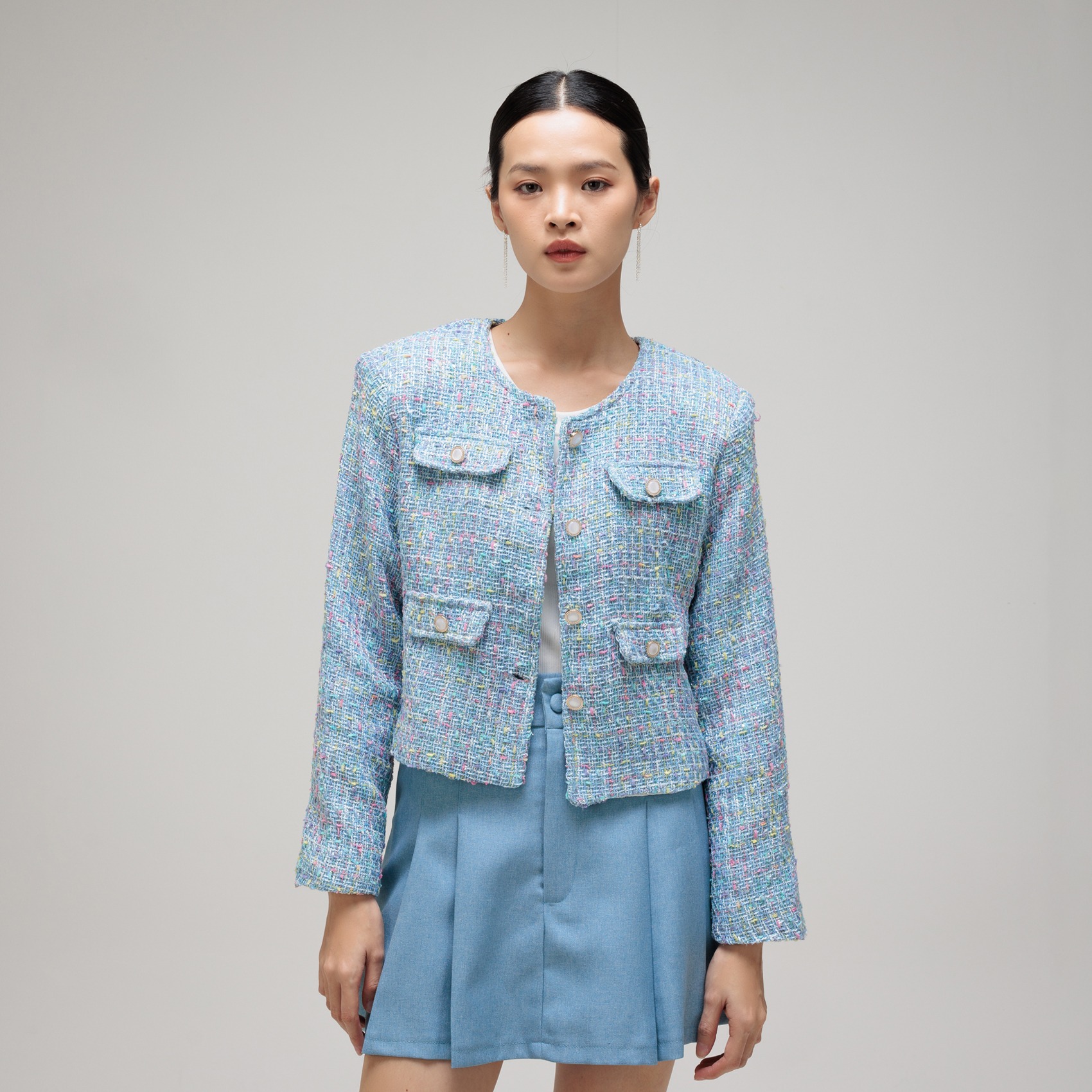 Cotton Code Blazer Wanita Arthelia Regular Fit
