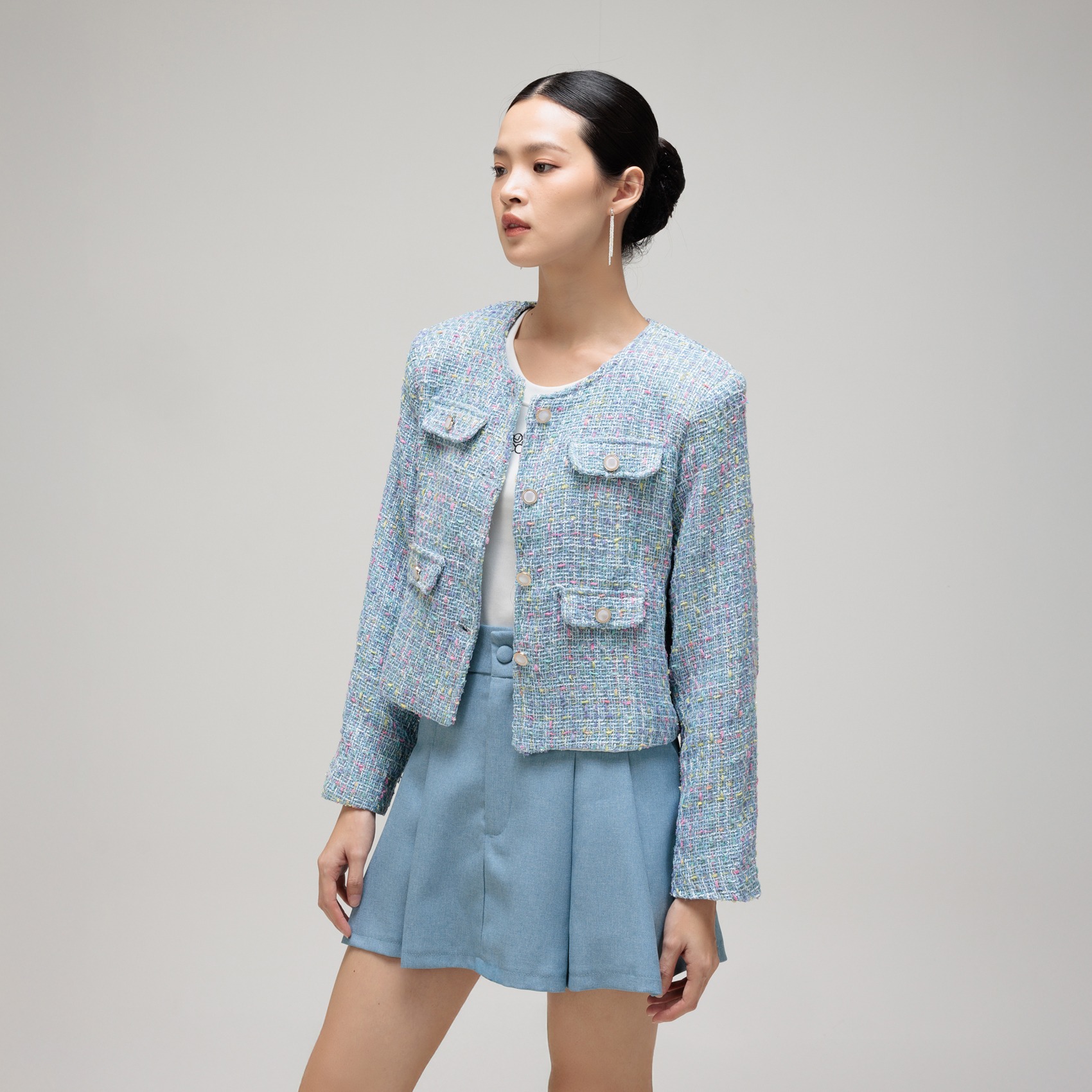 Cotton Code Blazer Wanita Arthelia Regular Fit