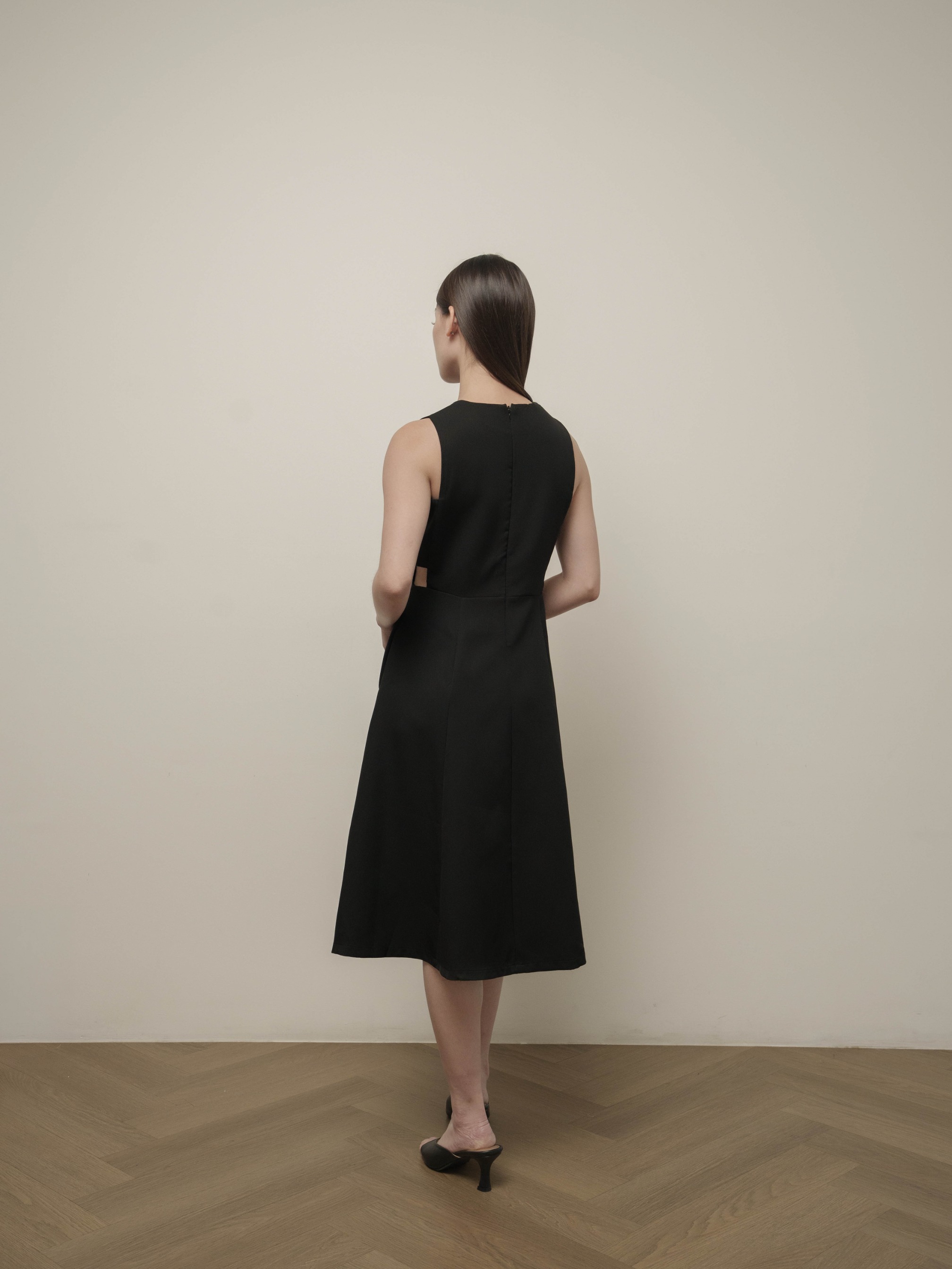 Cotton Code Dress Wanita Aveline