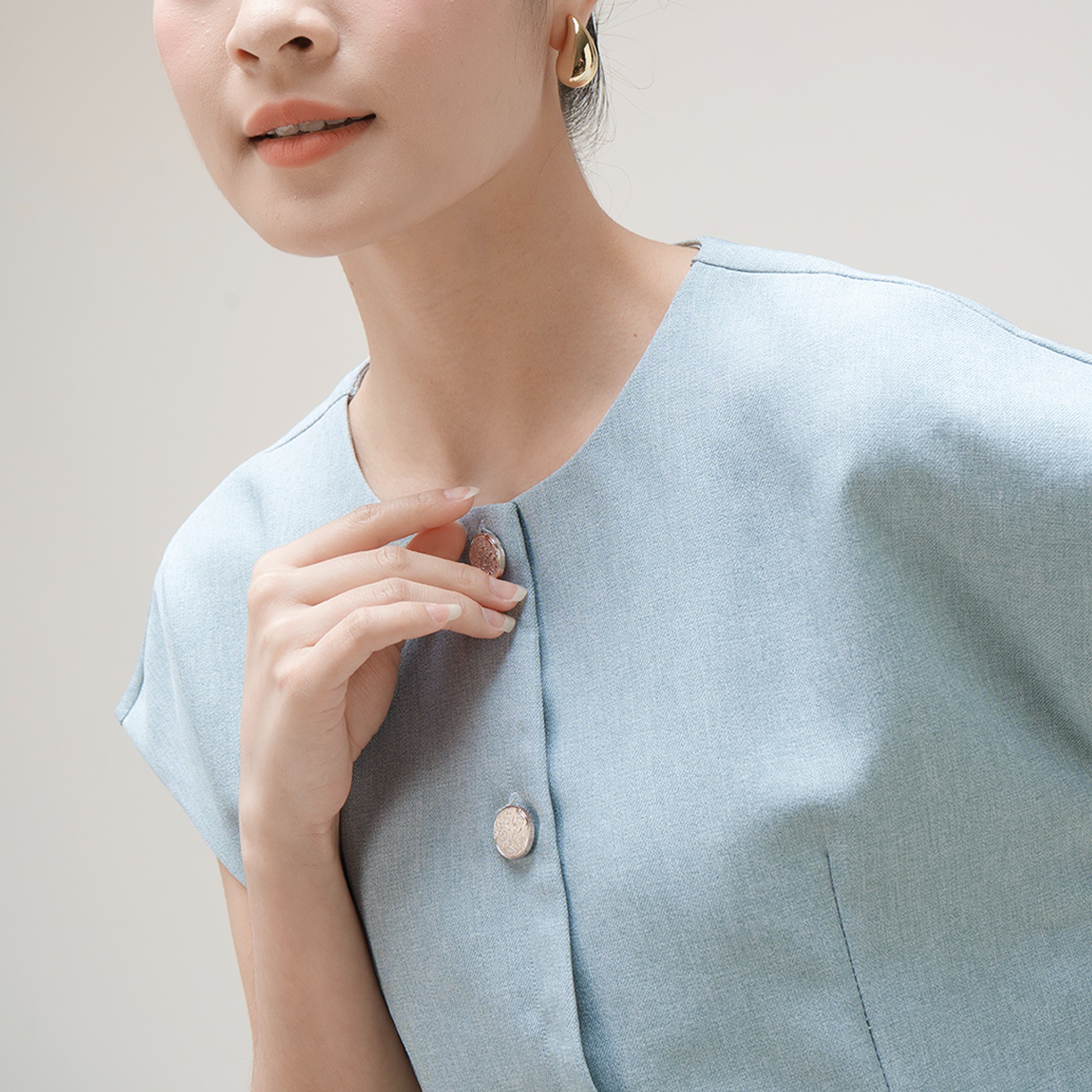 Cotton Code Blouse Wanita Faye  blouse