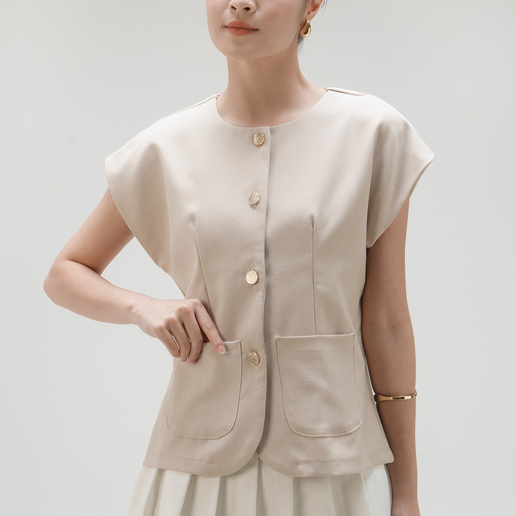 Cotton Code Blouse Wanita Faye  blouse