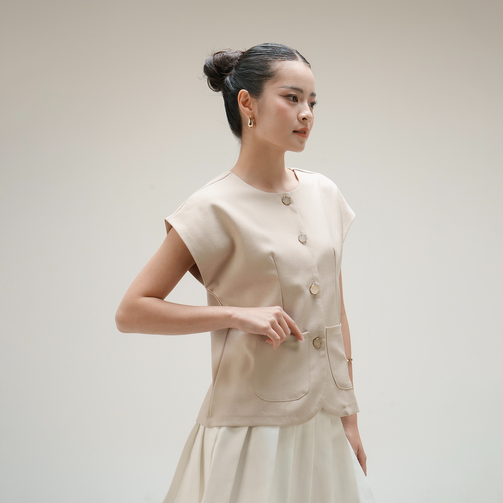 Cotton Code Blouse Wanita Faye  blouse