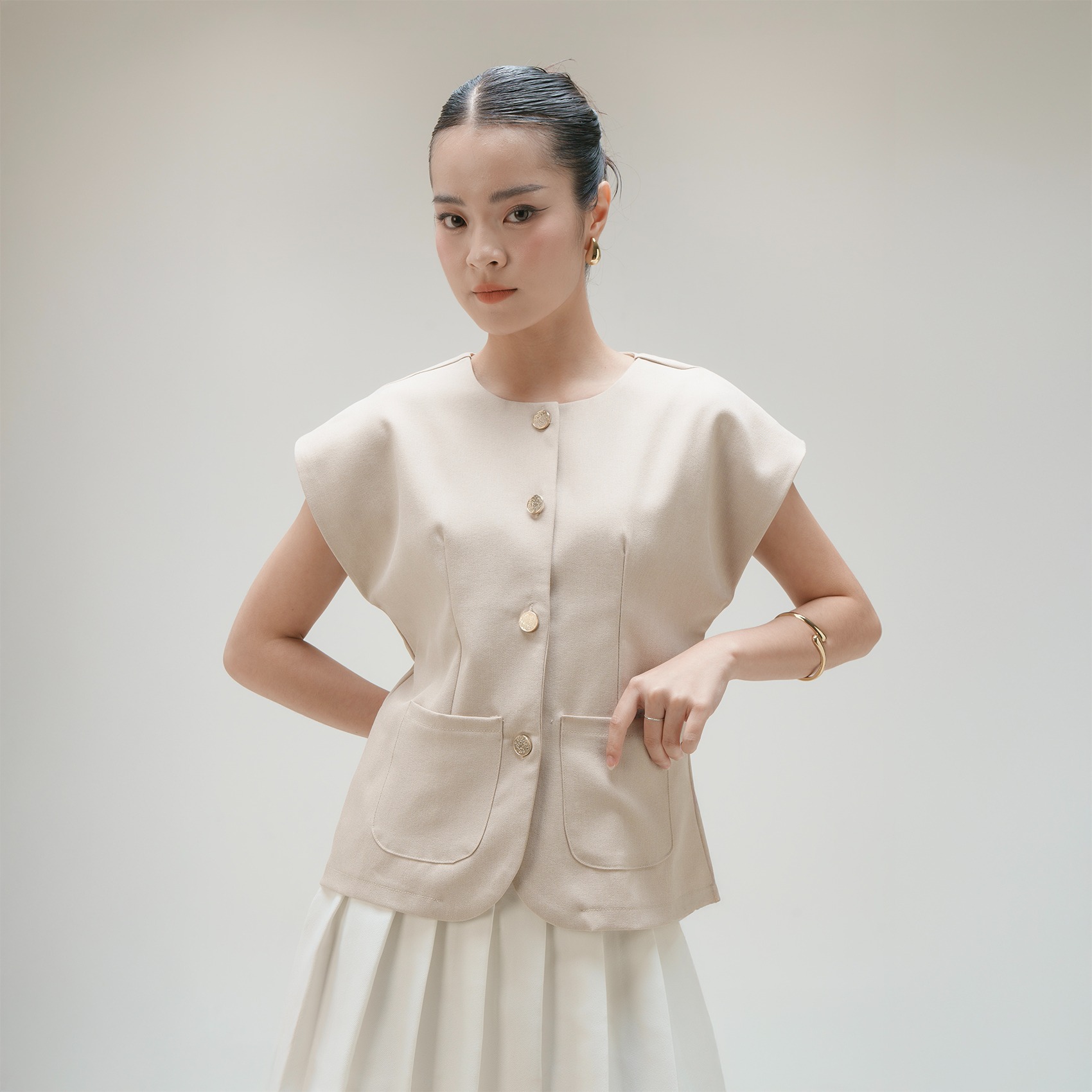 Cotton Code Blouse Wanita Faye  blouse