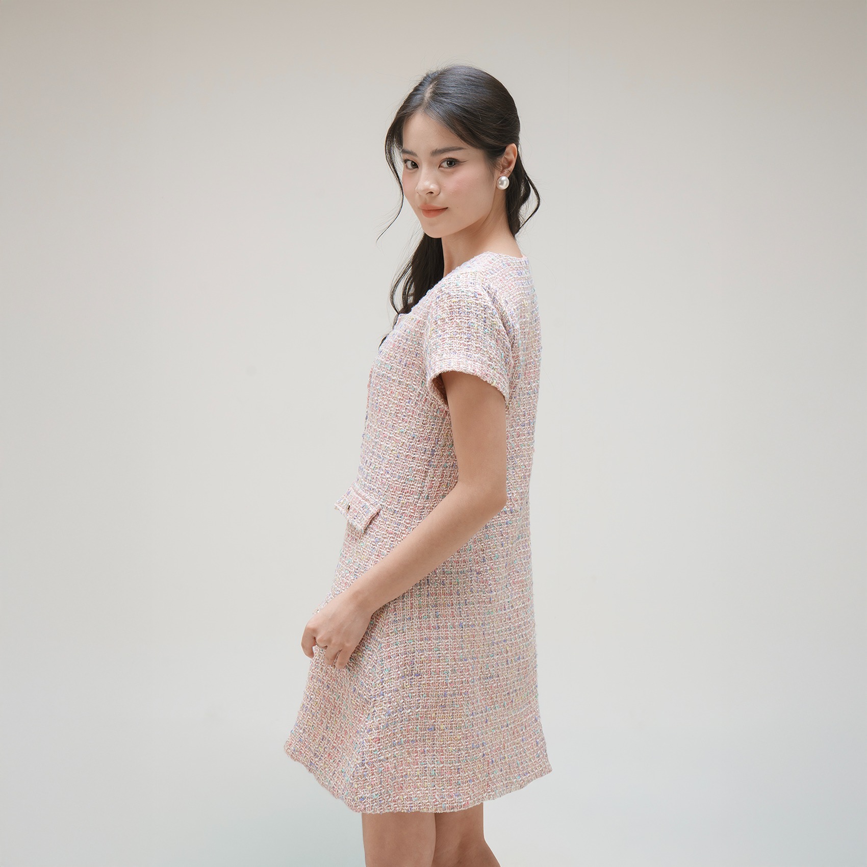 Cotton Code Dress Wanita korean style Georgina Dress