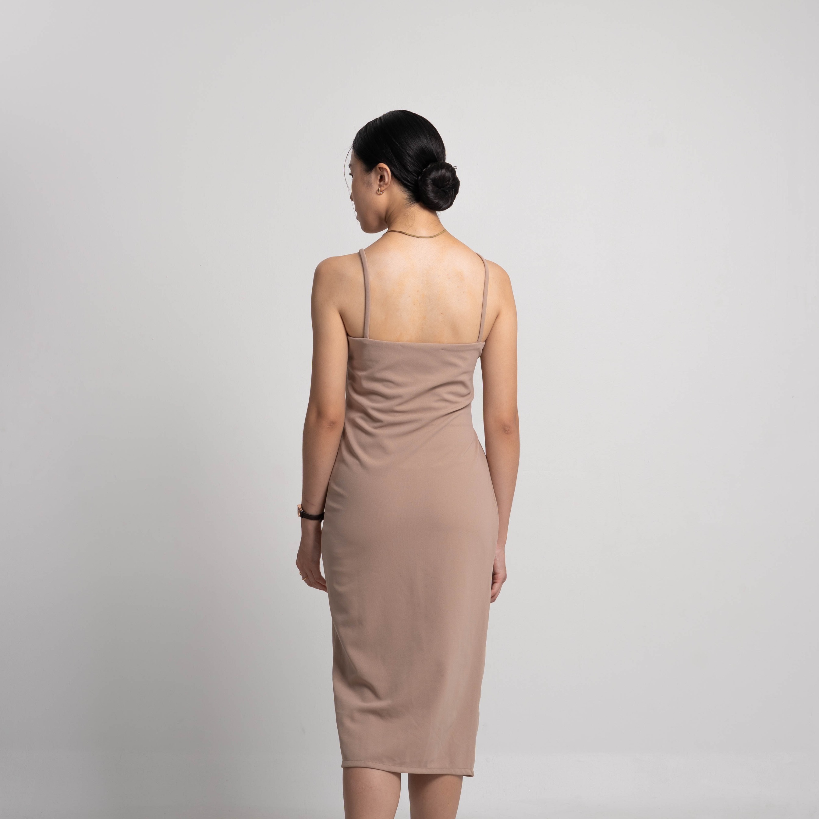 Cotton Code Dress Wanita Valerie Slim Fit