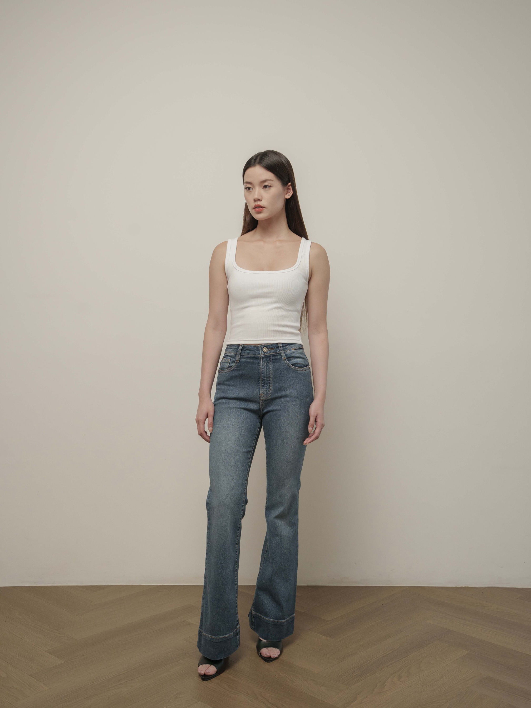 Cotton Code Celana Jeans Wanita Meghan Jeans High Waist