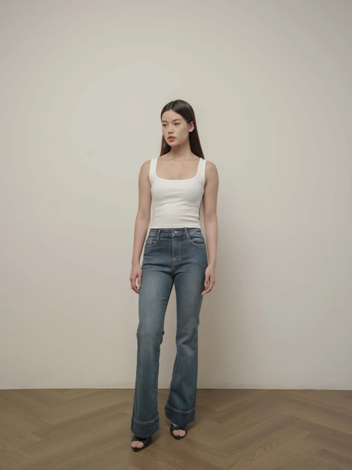 Image of Cotton Code Celana Jeans Wanita Meghan Jeans High Waist