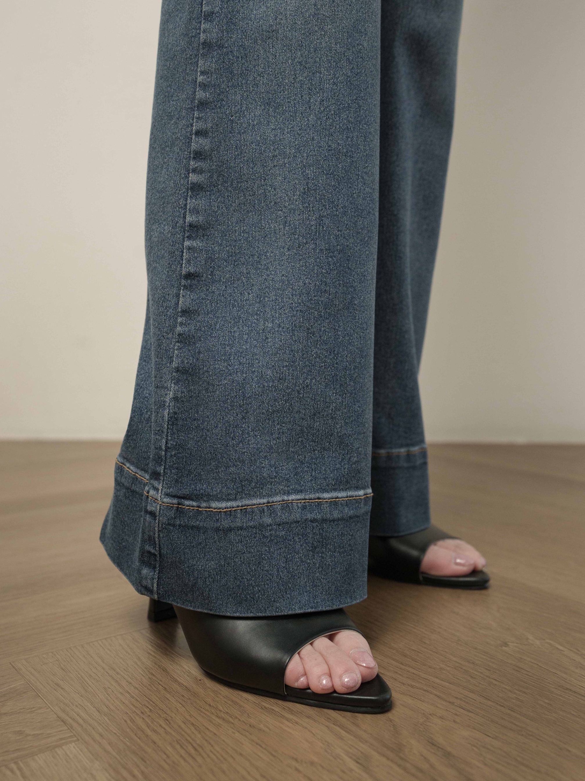 Cotton Code Celana Jeans Wanita Meghan Jeans High Waist
