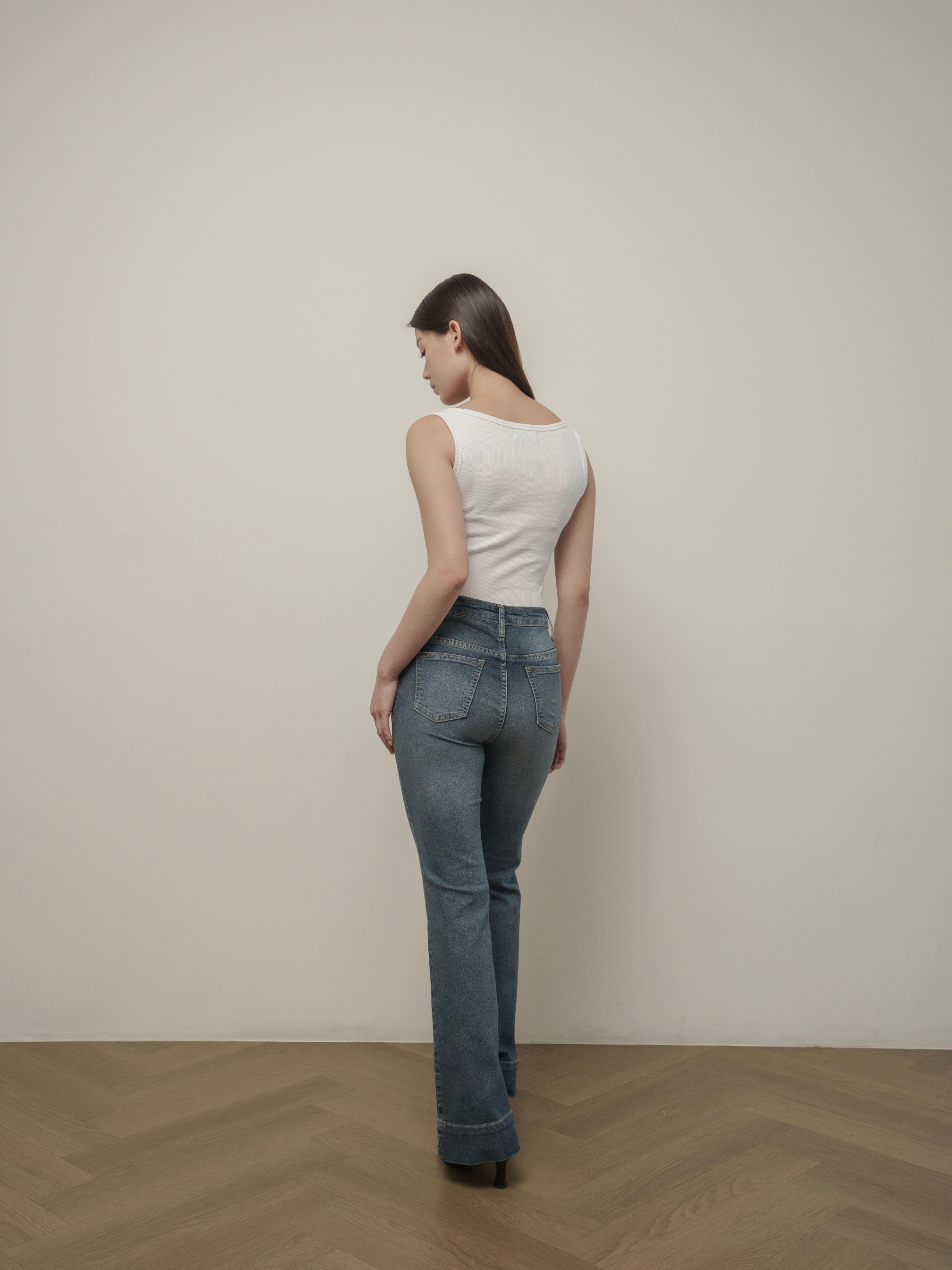 Cotton Code Celana Jeans Wanita Meghan Jeans High Waist