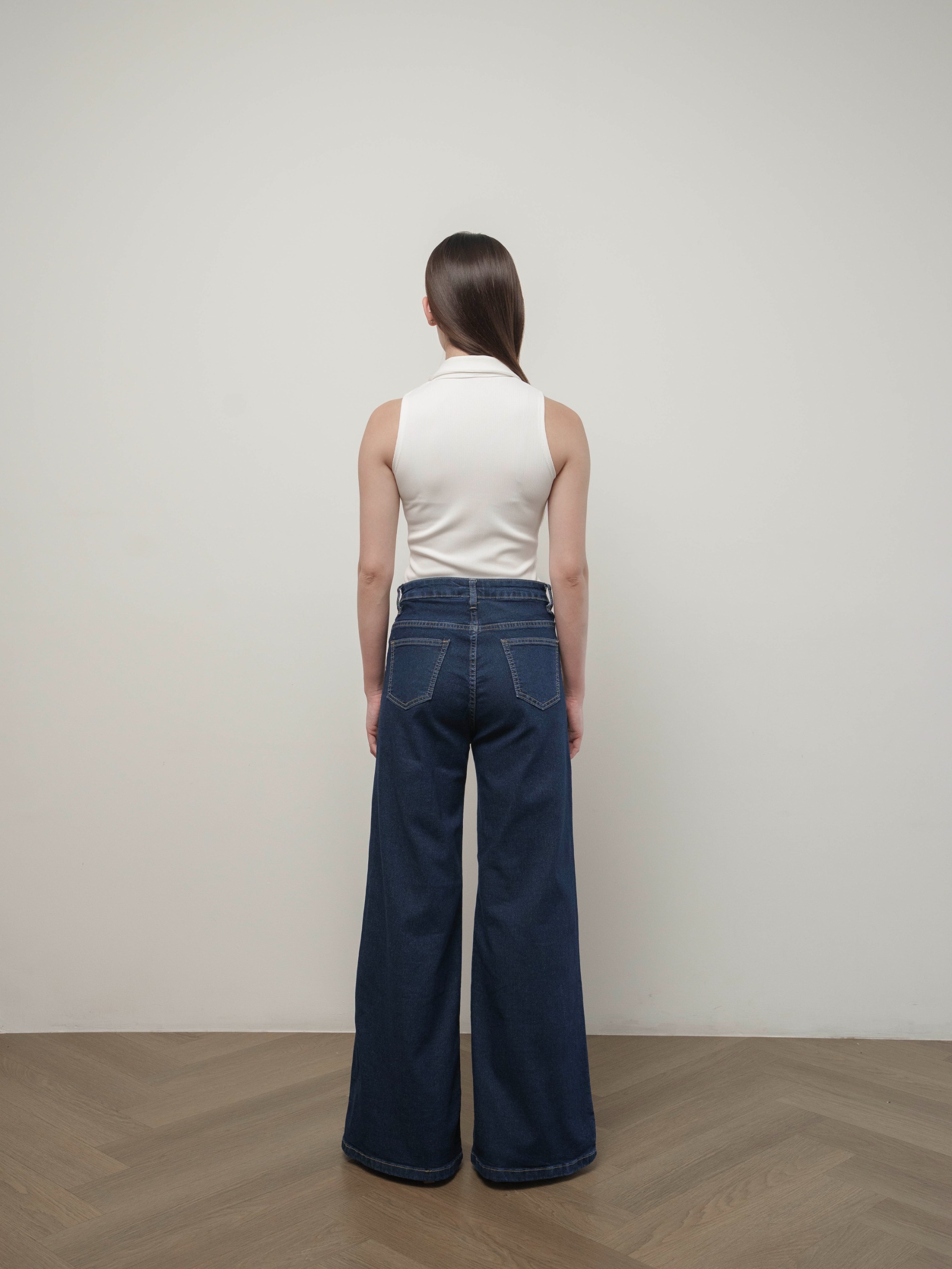 Cotton Code Celana Jeans Wanita Nancy Jeans High Waist