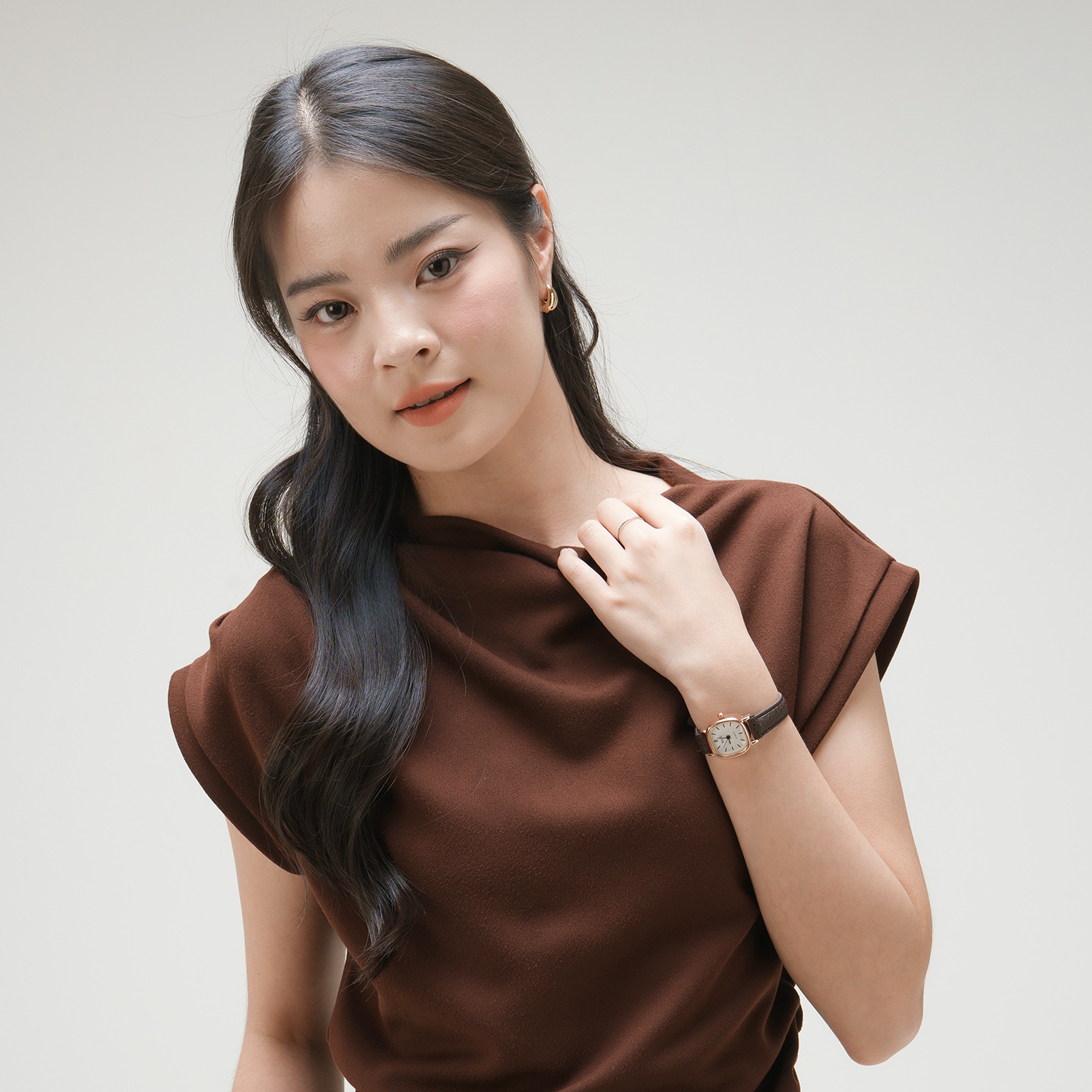 Cotton Code Atasan Wanita Shery Top Slim Fit
