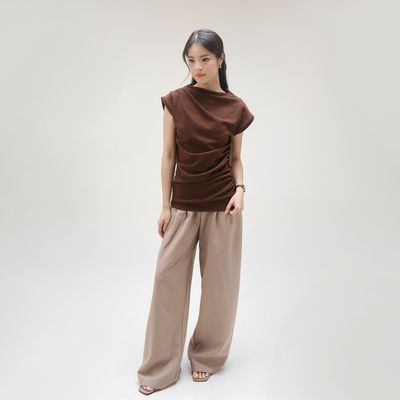 Cotton Code Atasan Wanita Shery Top Slim Fit