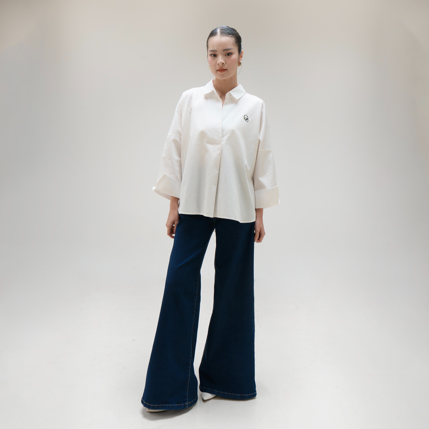 Cotton Code Kemeja Wanita Veronica One Size