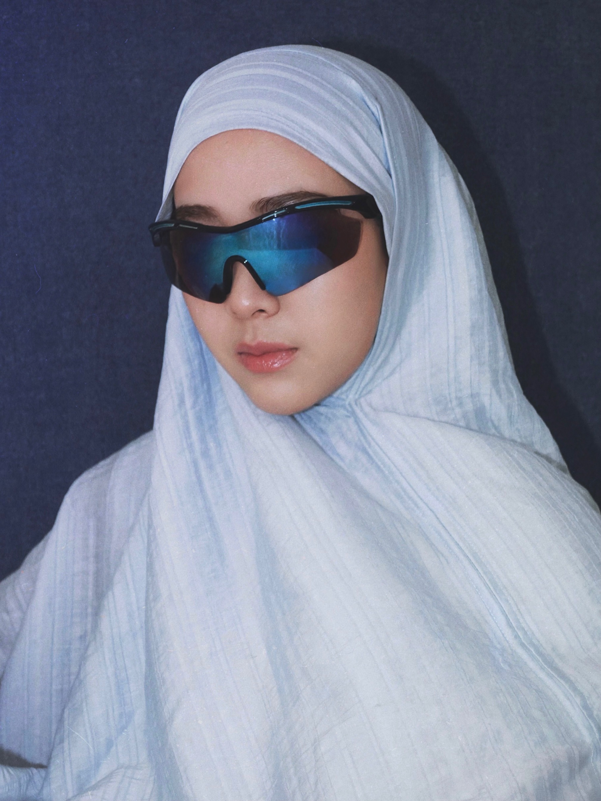 FLÖU - Bandana Pashmina Instant [Gou - Blue]