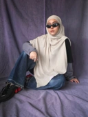 FLÖU - Bandana Pashmina Instant (Nezu - Beige)