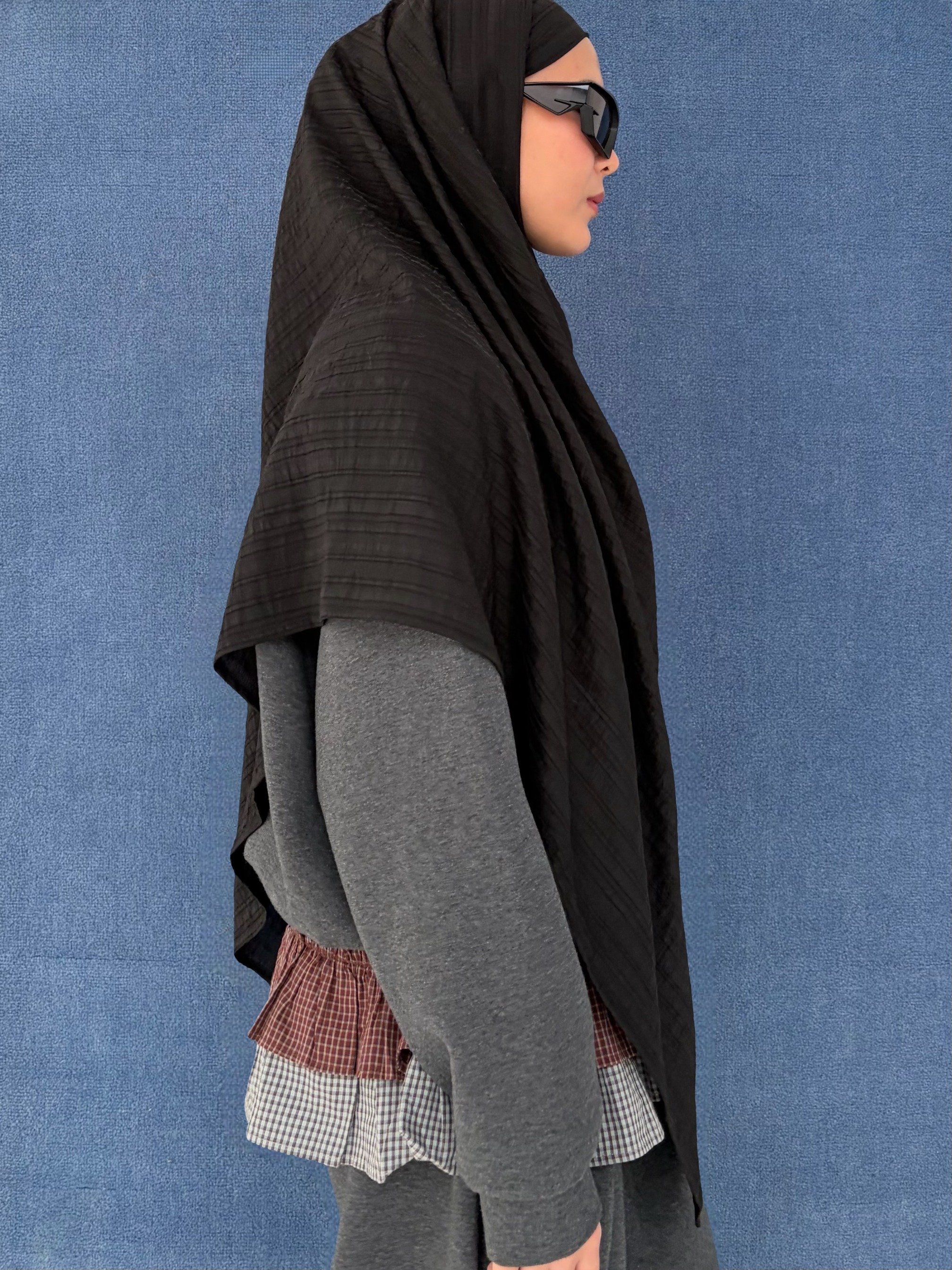 FLÖU - Bandana Pashmina Instant [Gou - Black]