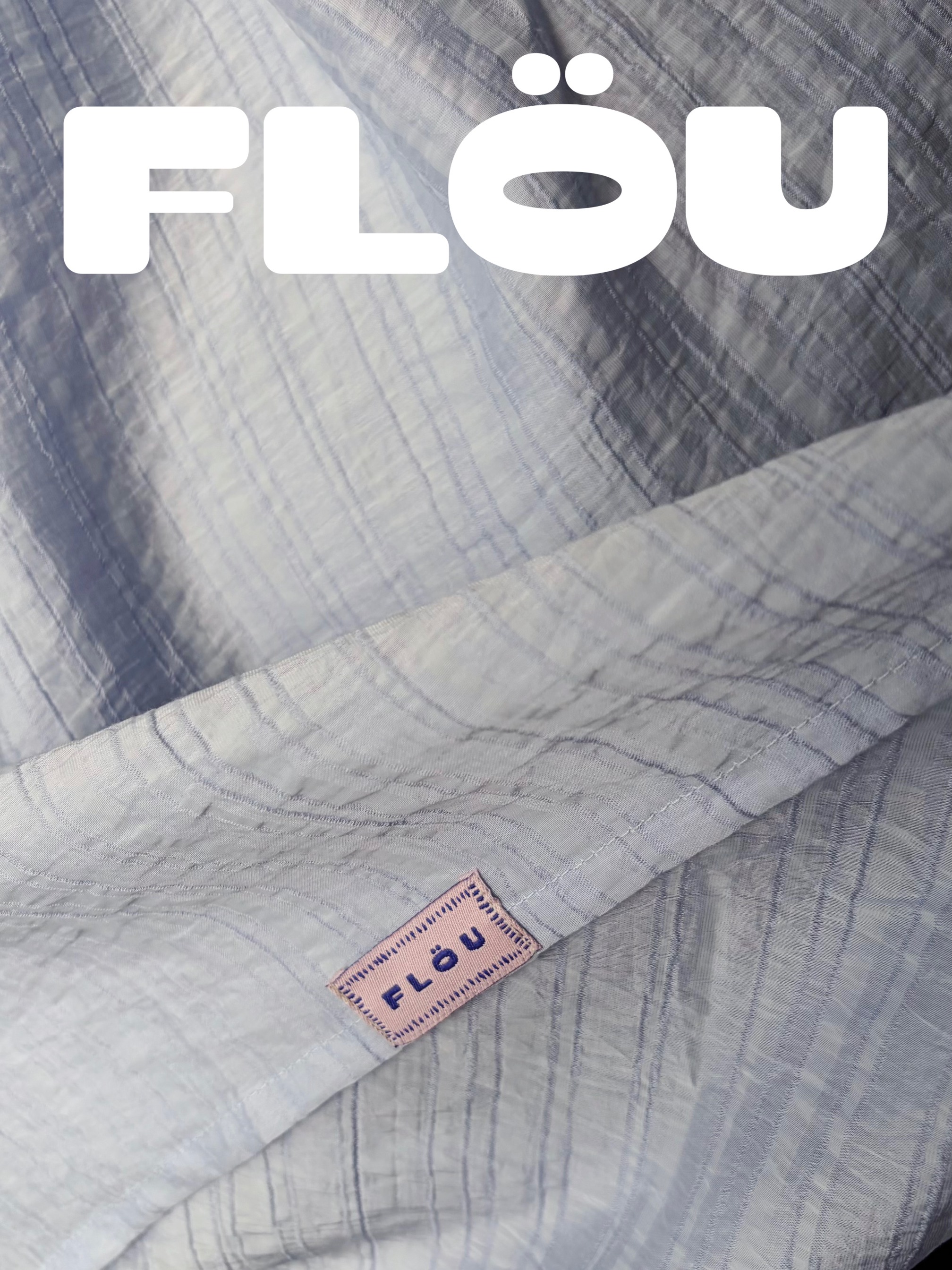 FLÖU - Bandana Pashmina Instant [Gou - Blue]
