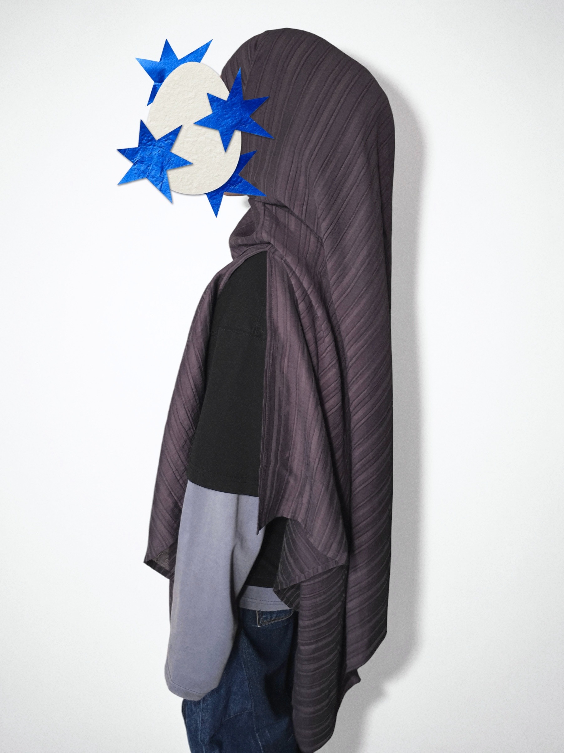 FLÖU - Bandana Pashmina Instant [Gou - Dark Grey]